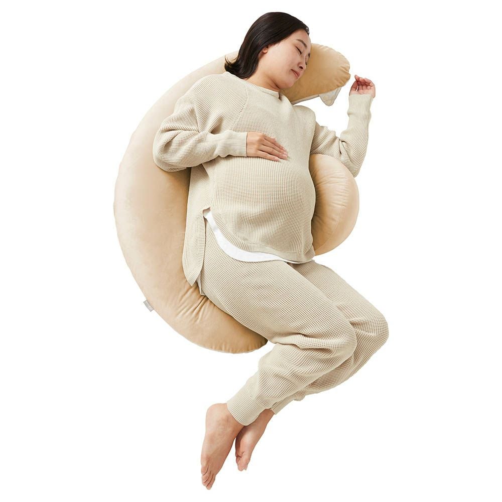 カーメイト BB802 エールべべ・ギュット4WAY マシュマロ パステルブラウン ailebebe carmate