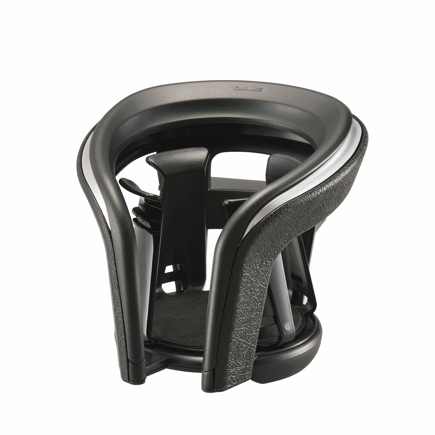 DZ372 カップホルダー クワトロ X レザー調 シルバー | カーメイト