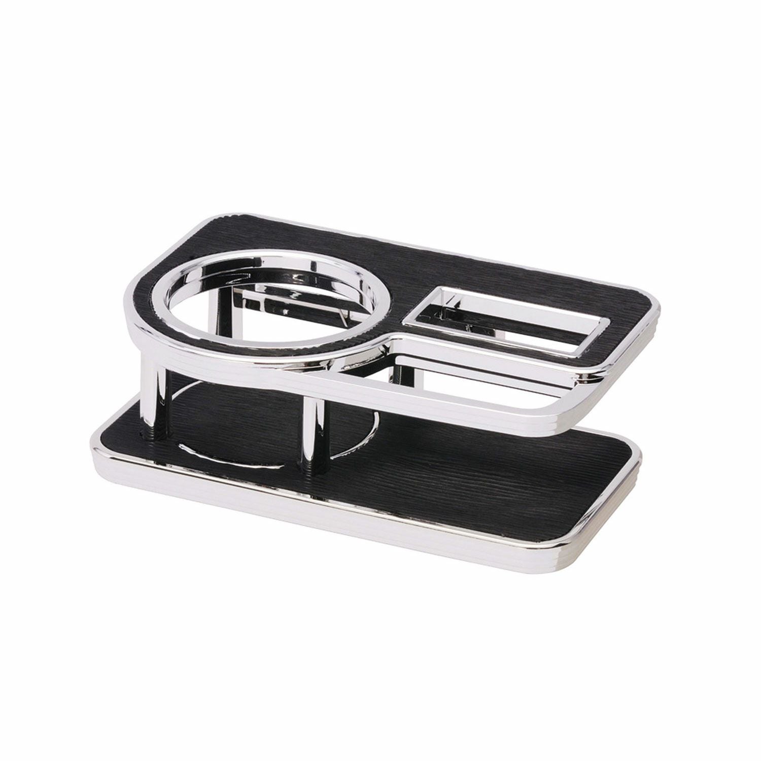 DZ52 ドリンクホルダー テーブルタイプA エピ柄/クローム | カーメイト