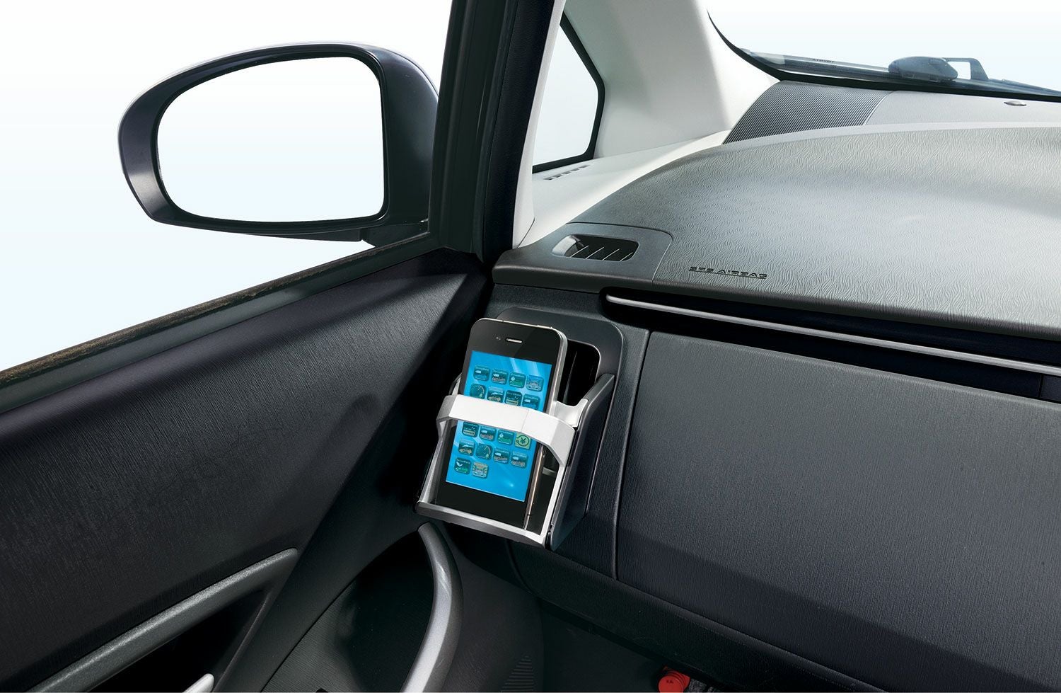 NZ513 ドリンクホルダー プリウス用 ブラック色用 ペア | カーメイト