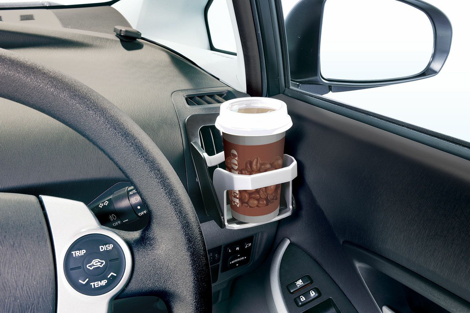 NZ513 ドリンクホルダー プリウス用 ブラック色用 ペア | カーメイト