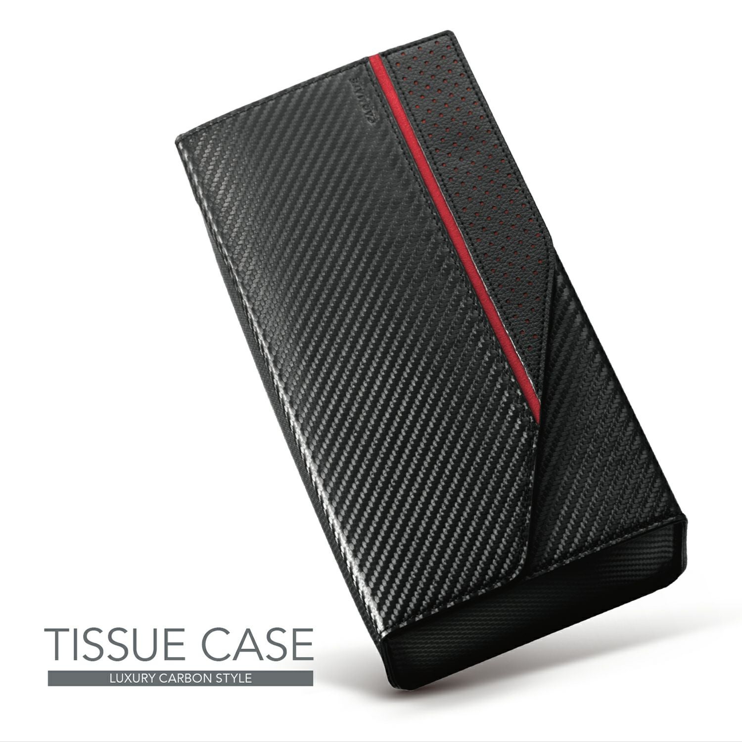 DZ451 ティシューケース ラグジュアリーカーボンスタイル | カーメイト