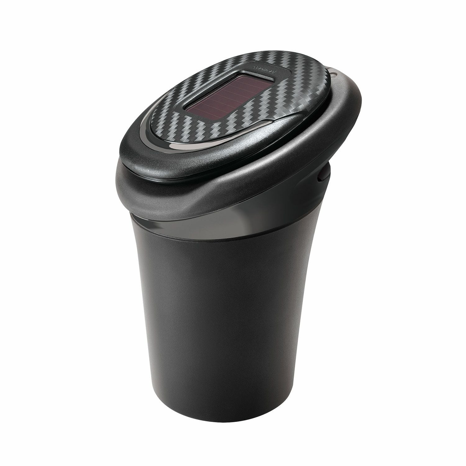 DZ384 ソーラーアッシュトレイ X カーボン調 ブラックメッキ