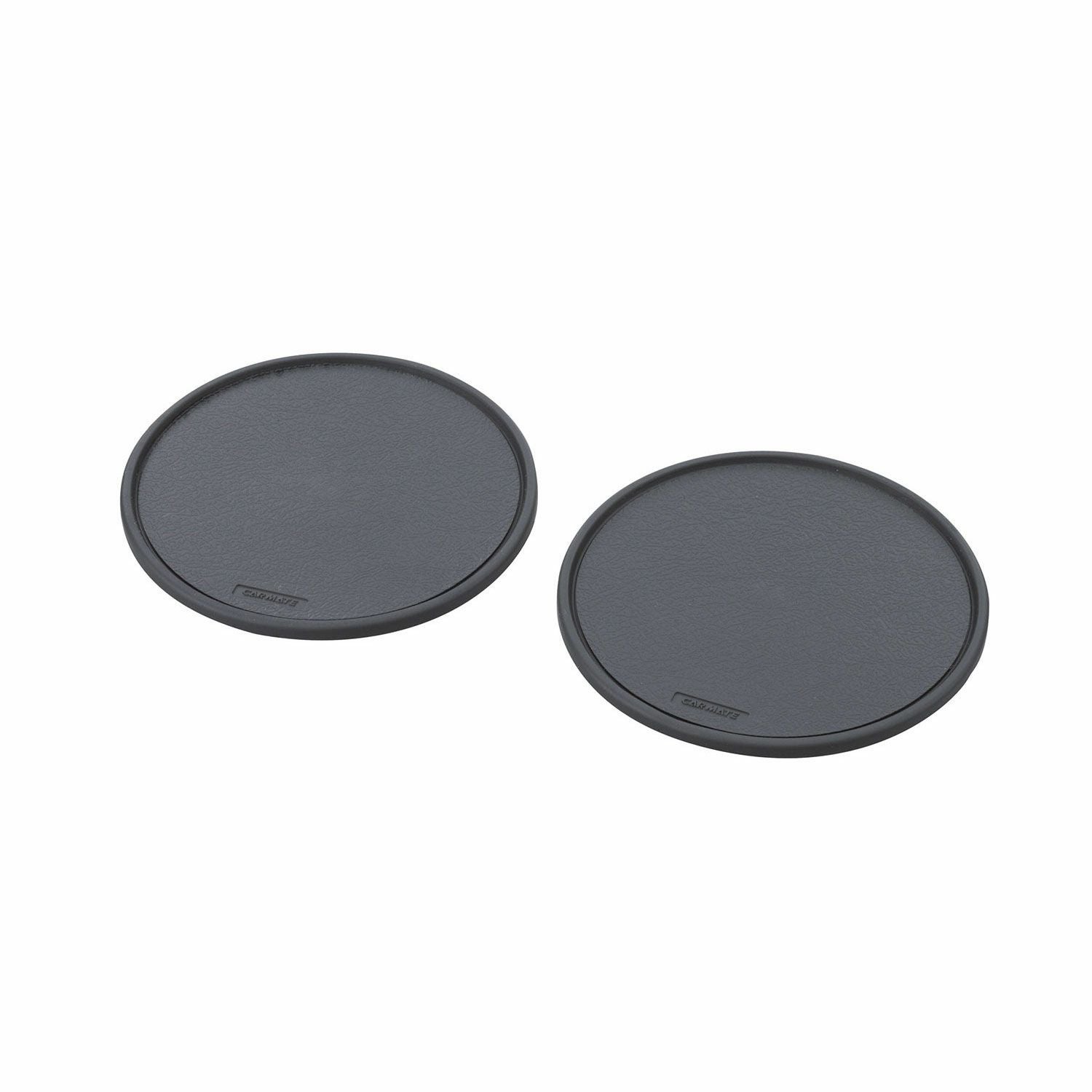 SZ134 激ピタットレー革シボ調ドリンクホルダー用丸2枚 | カーメイト