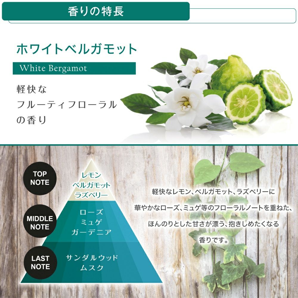 G1283 ルーノ オム フォレスト ゲル ホワイトベルガモット