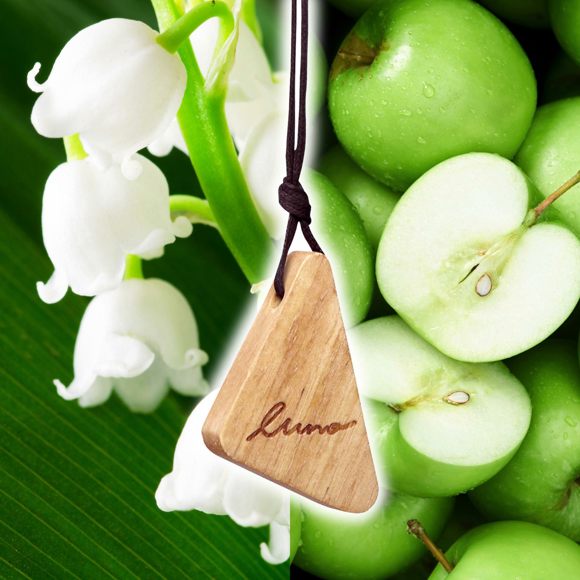 H611 ルーノ ハンギングウッド ミュゲ&グリーンアップル | カーメイト