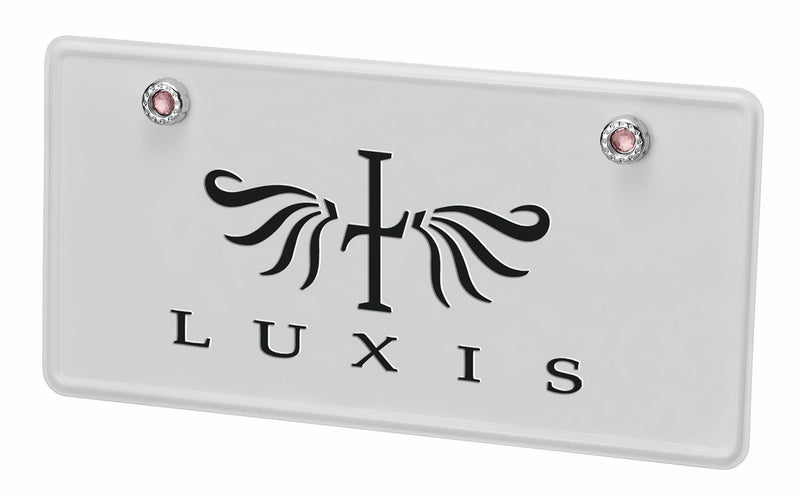 LS418 LUXIS セキュリティナンバーボルト&キャップクリスタル CR/LR 