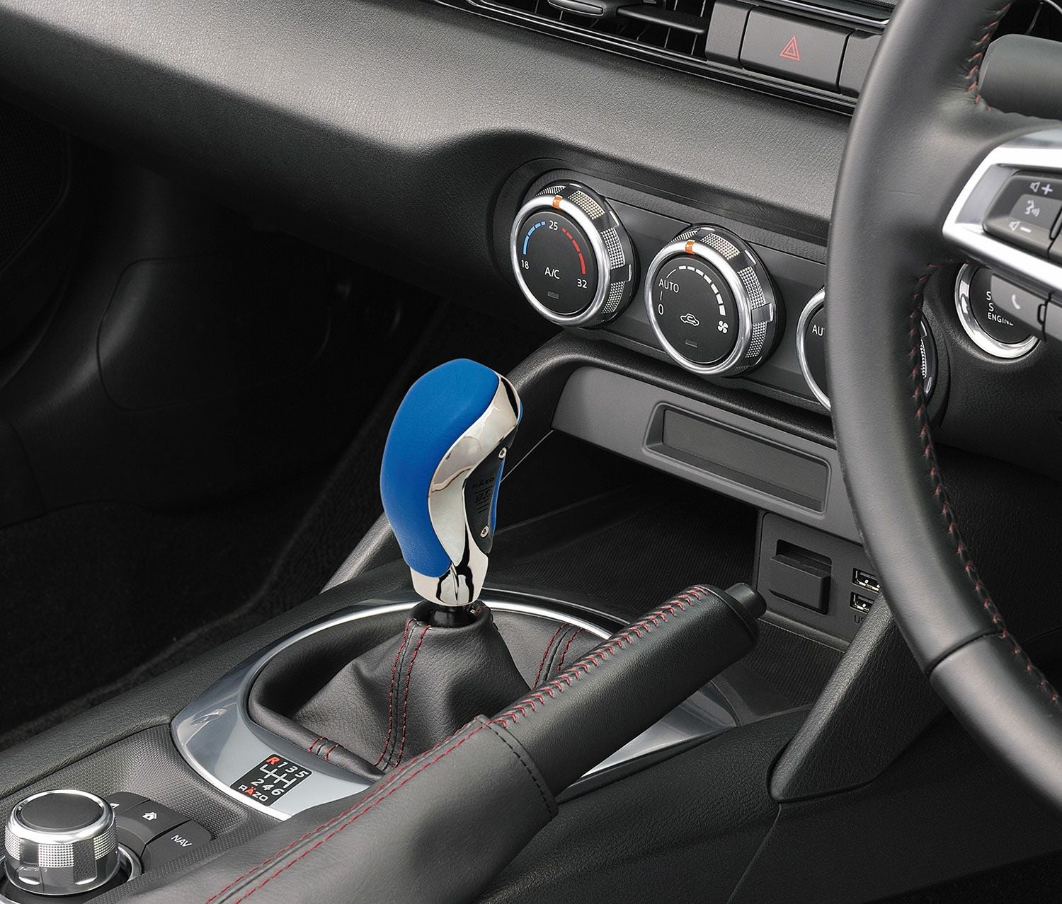 RA124 GT-SPEC KNOB ブルー | カーメイト 公式オンラインストア本店