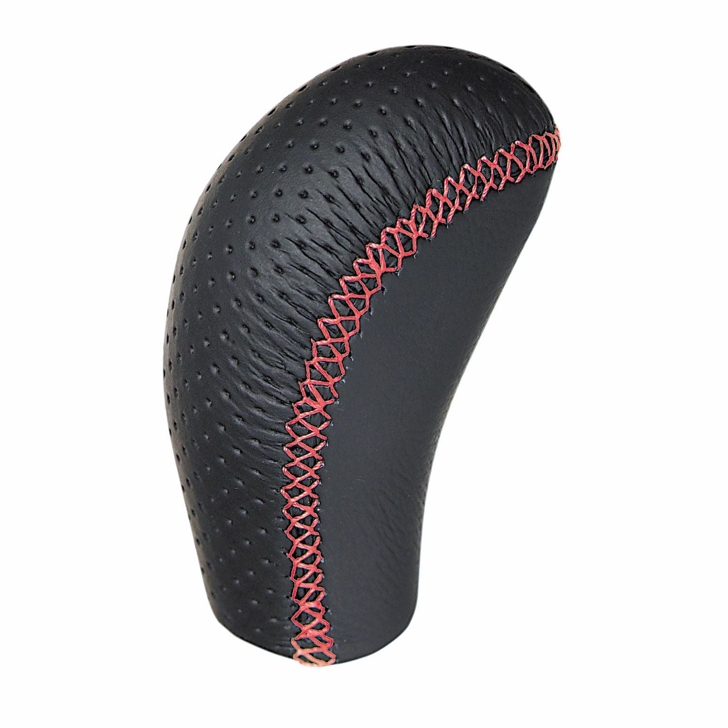 RA127RE スポーツグリップノブ レザー400 レッドステッチ | カーメイト