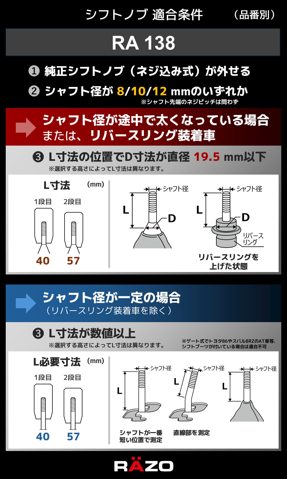 RA138 シフトノブ ネオクローム | カーメイト 公式オンラインストア本店