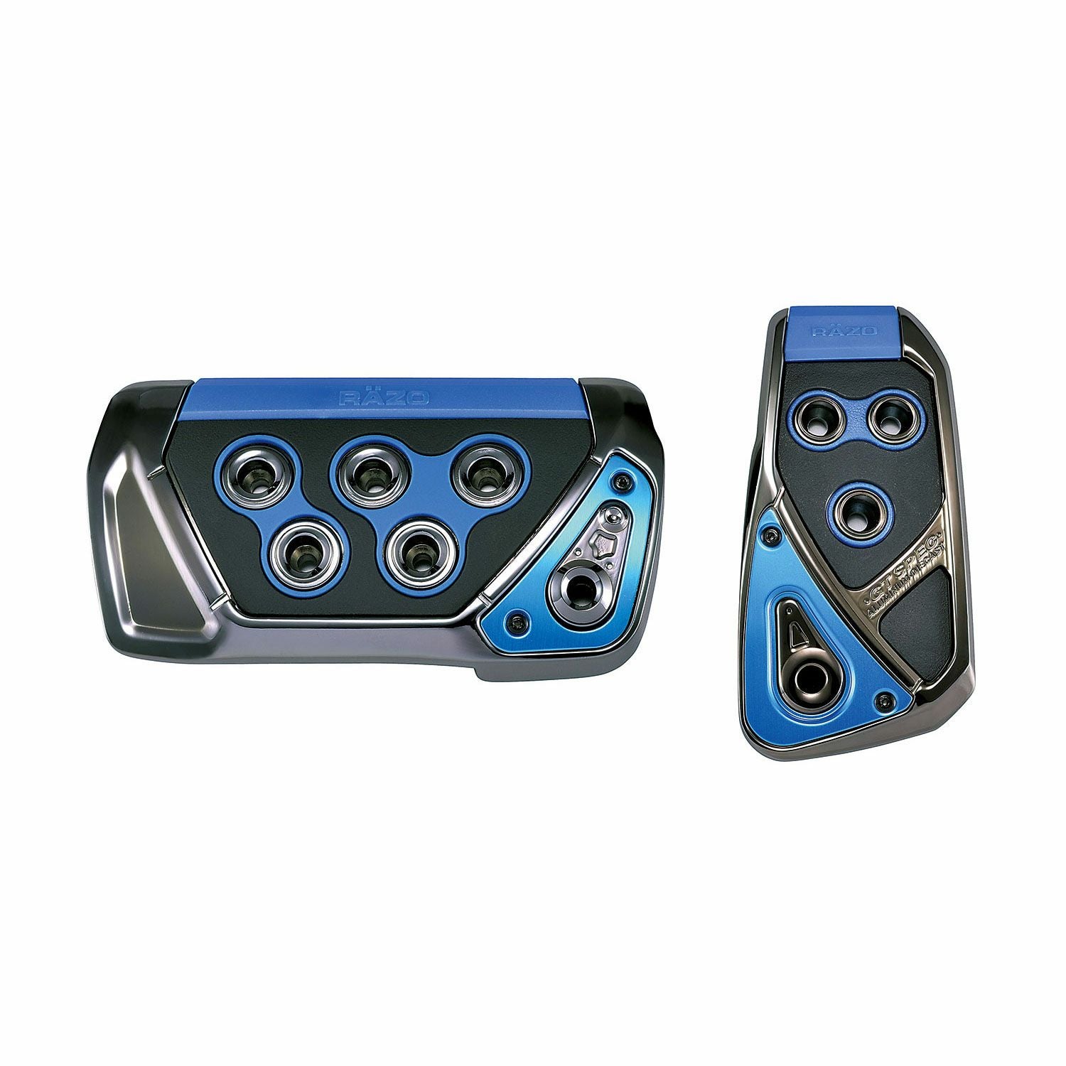 新品未使用品【RP109 106 BL】RAZO GT SPEC ペダル　ブルー RP109BL GT SPEC PEDAL SET AT-SS | カーメイト 公式オンラインストア本店