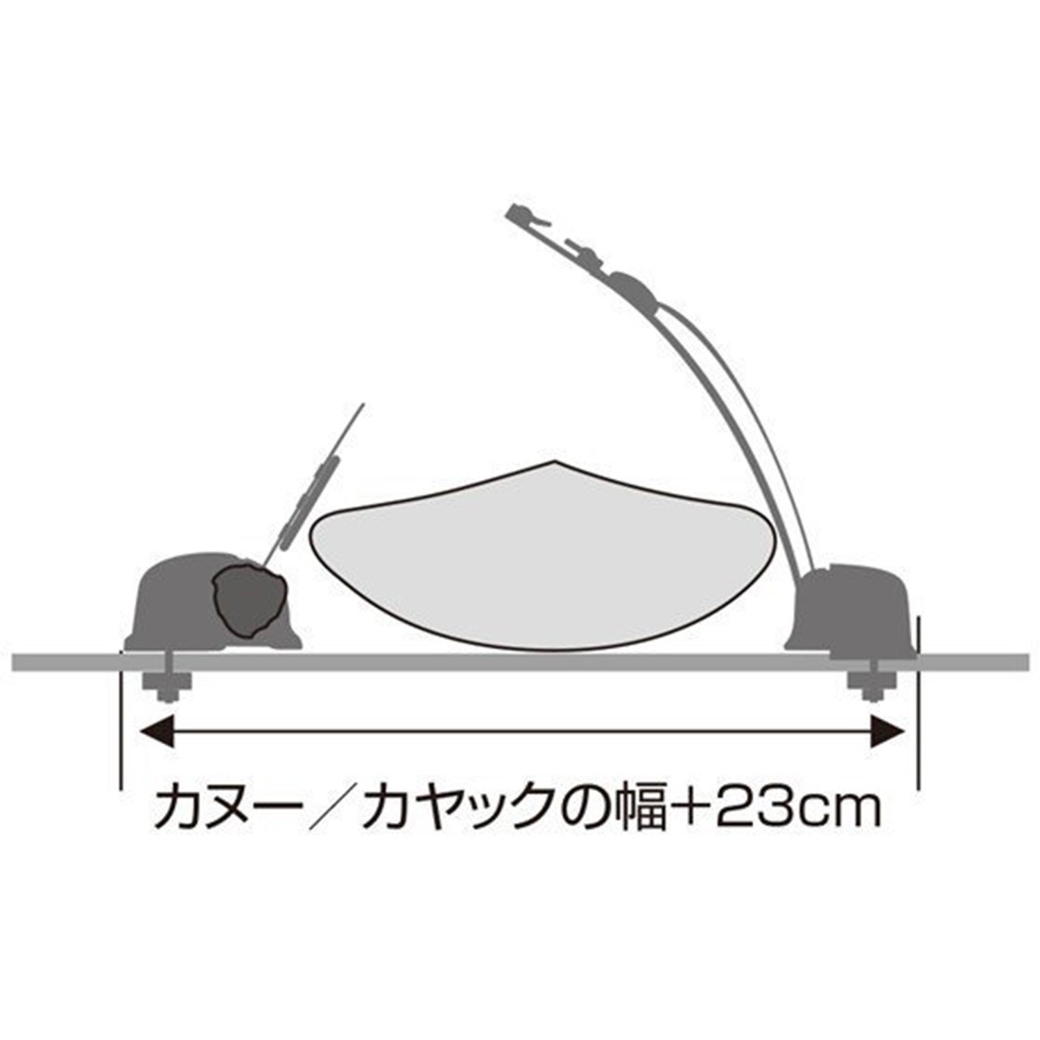 INA445JP ボード/カヤック ロッカー | カーメイト 公式オンライン