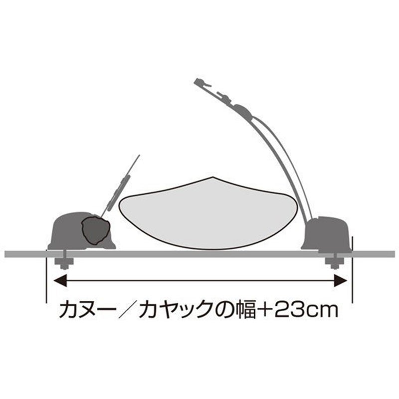 INA445JP ボード/カヤック ロッカー | カーメイト 公式オンライン 