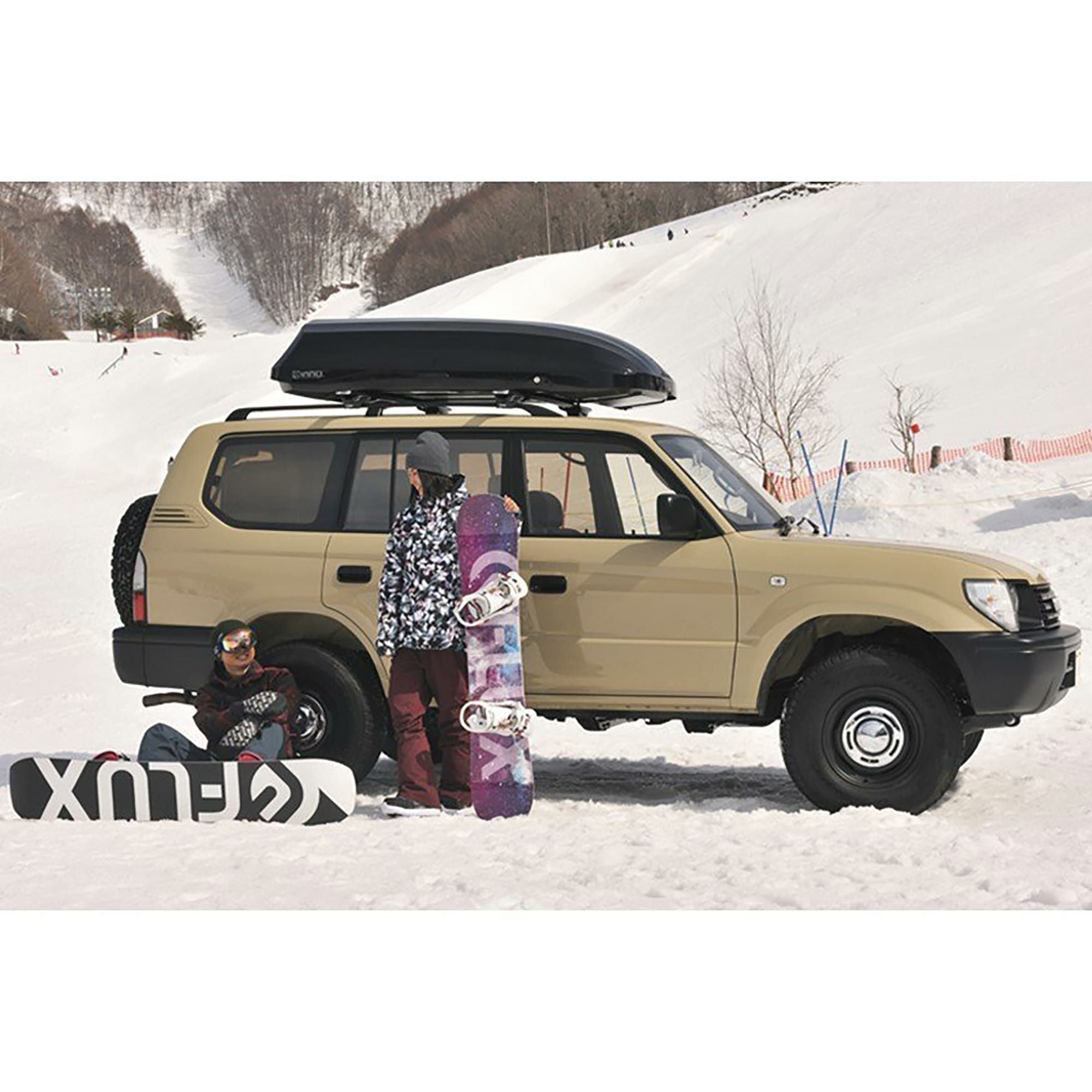 BRM466 INNO ROOF BOX 466　中古品 INNO 車 ルーフボックス BRM466BK イノールーフボックス 466 容量 500L