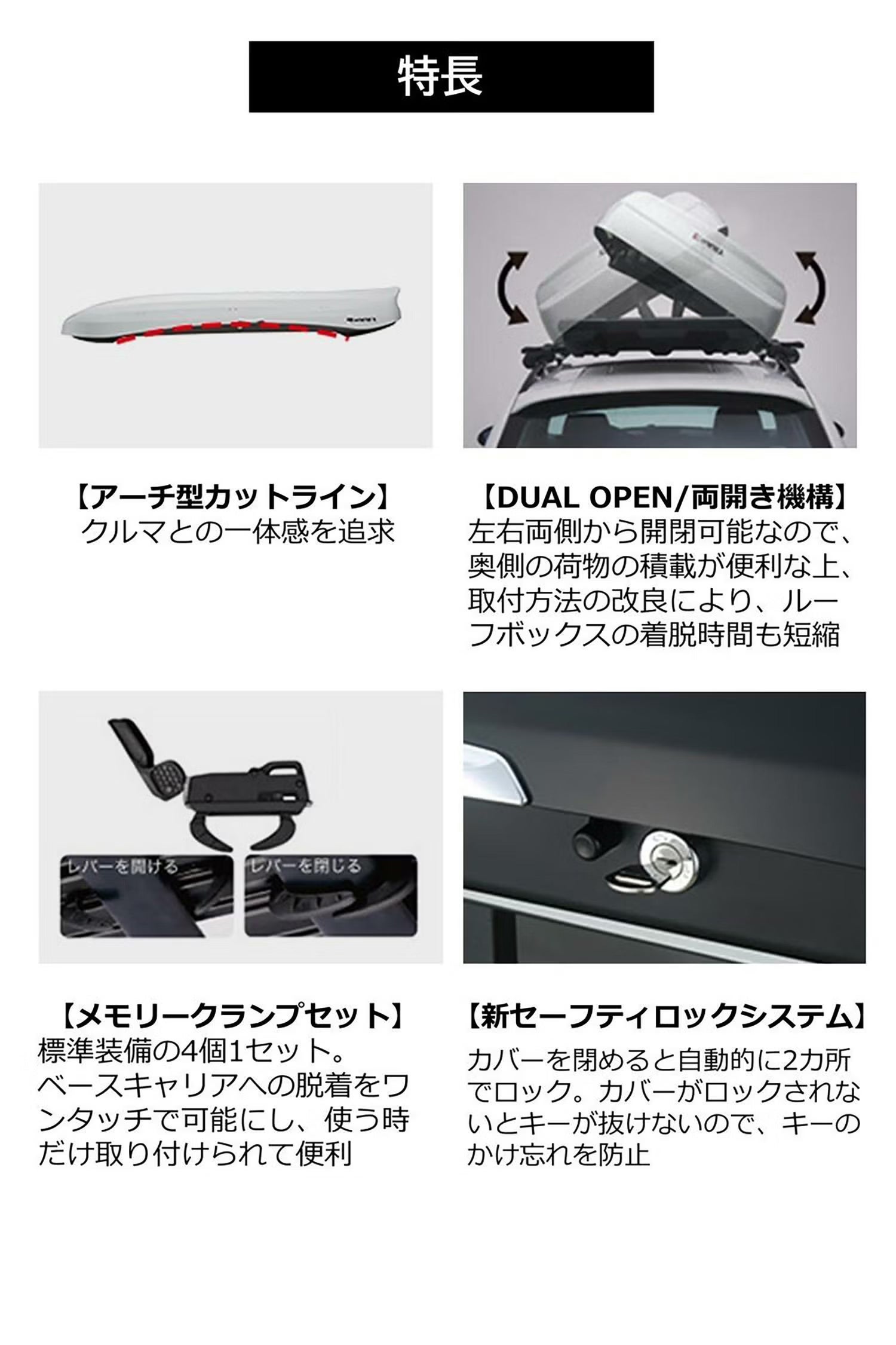 BRM864RE イノー ウェッジ プラス 864 | カーメイト 公式オンライン