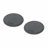 DZ237 ドリンクコースター 丸型 カーボン調 2枚入