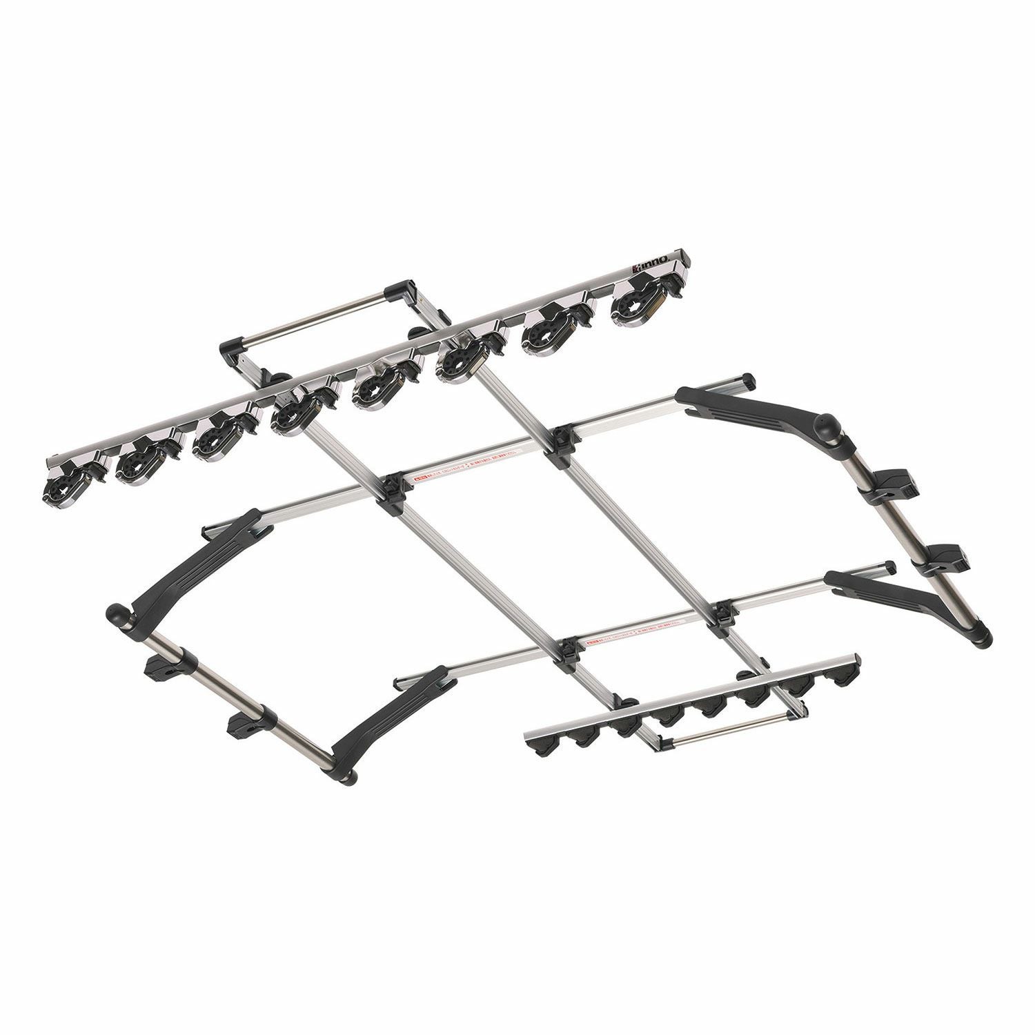 CARMAET iinnoロッドホルダーDH 8本掛け　ロッドスタンド Amazon | カーメイト(Carmate) inno(イノー) 【8本積み可能】 クランプ