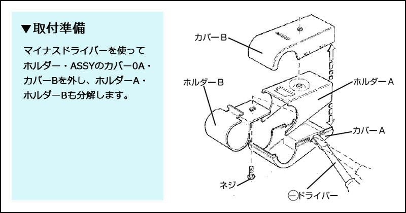 ZSP16 ロッドホルダー用補修パーツ ホルダー | カーメイト 公式
