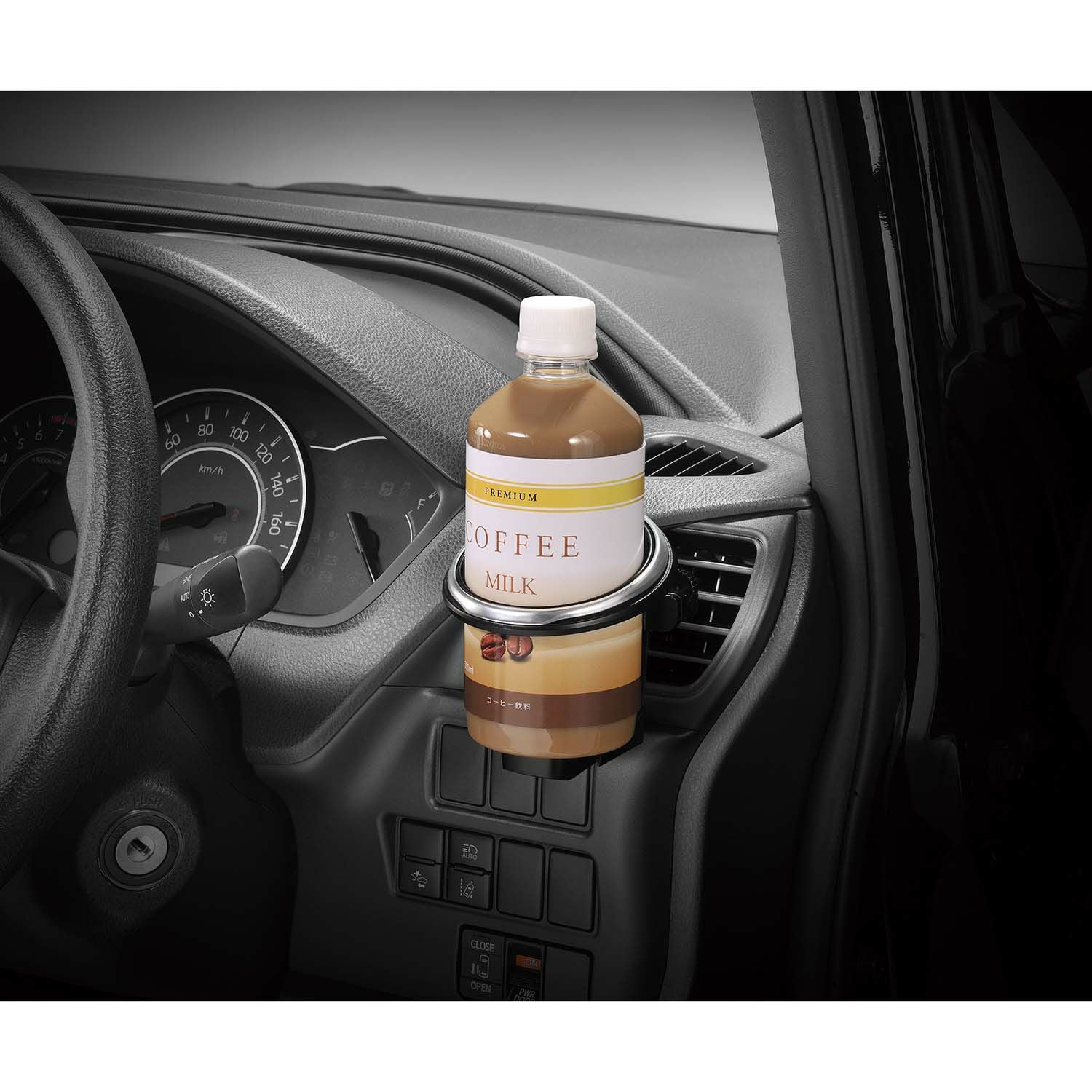 DZ530 ドリンクホルダー 折りたたみタイプSP シルバー | カーメイト