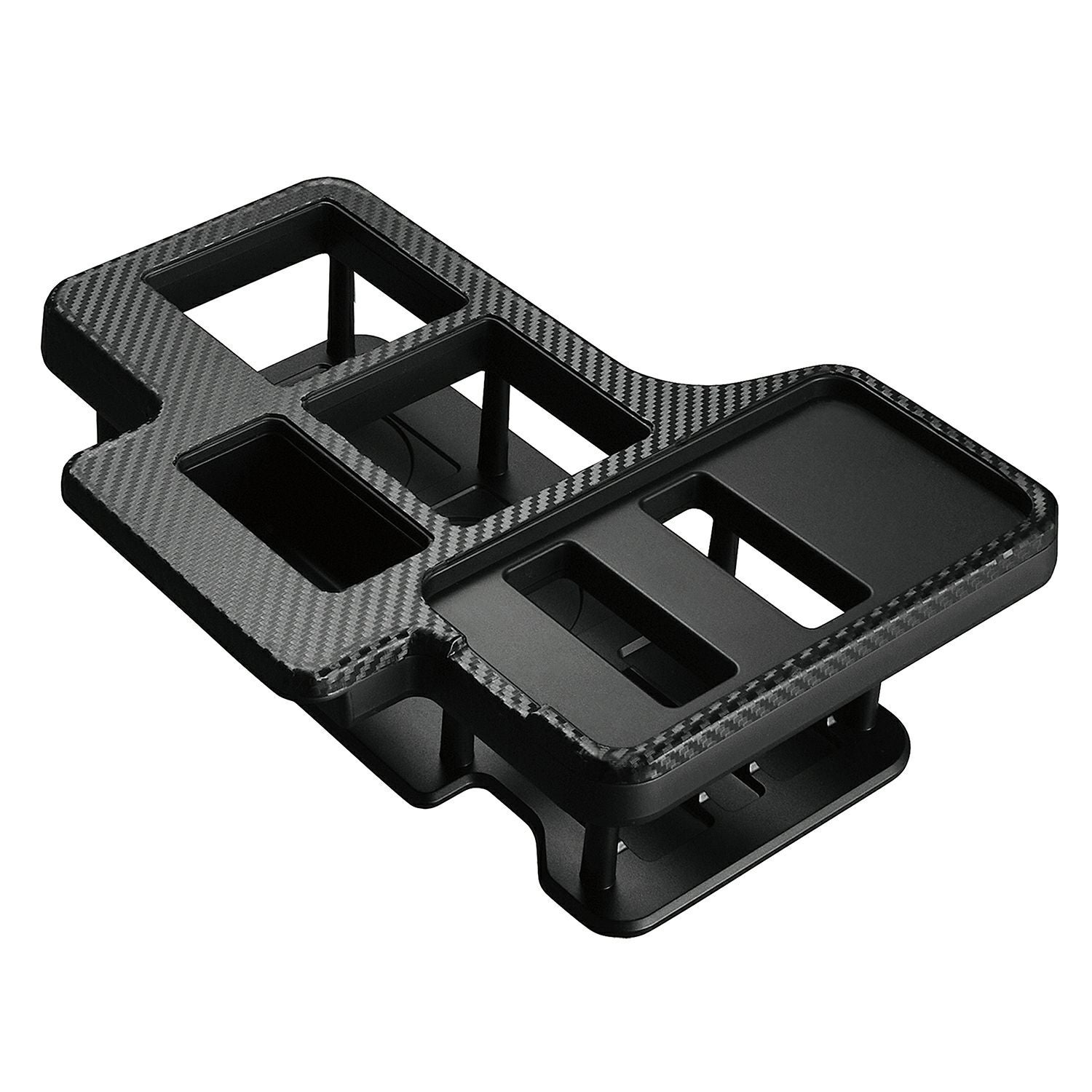 NZ593 ドリンクテーブル プレミアム ハイエース 200系用 カーボン調