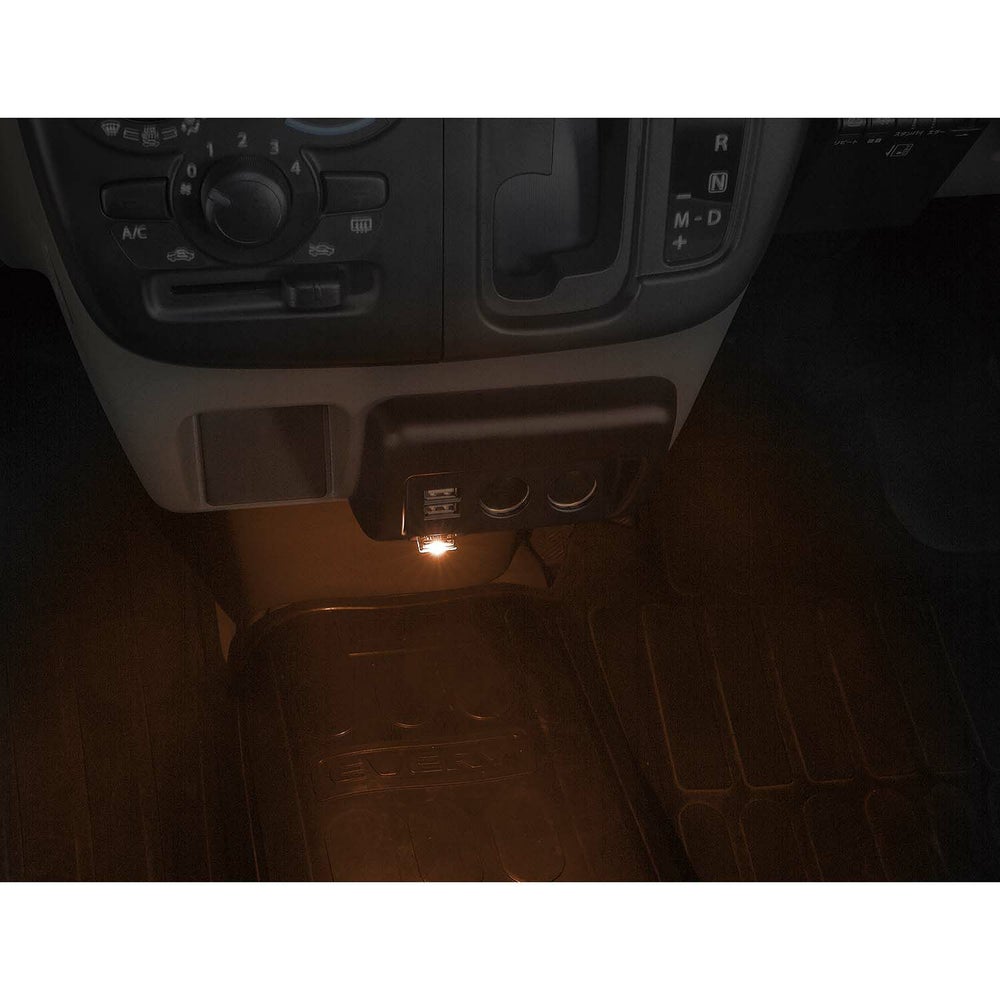 カーメイト　NZ585 エブリイ専用 増設電源ユニット ブラック　エブリイDA17