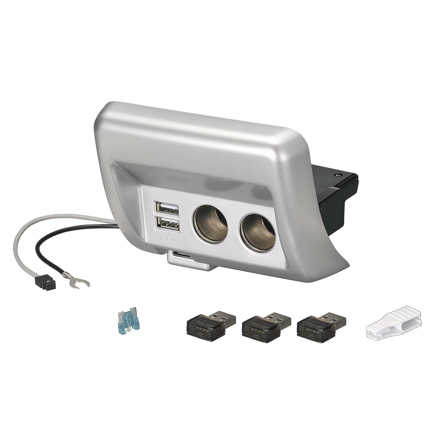 NZ589 エブリイ専用 増設電源ユニット シルバー | カーメイト 公式