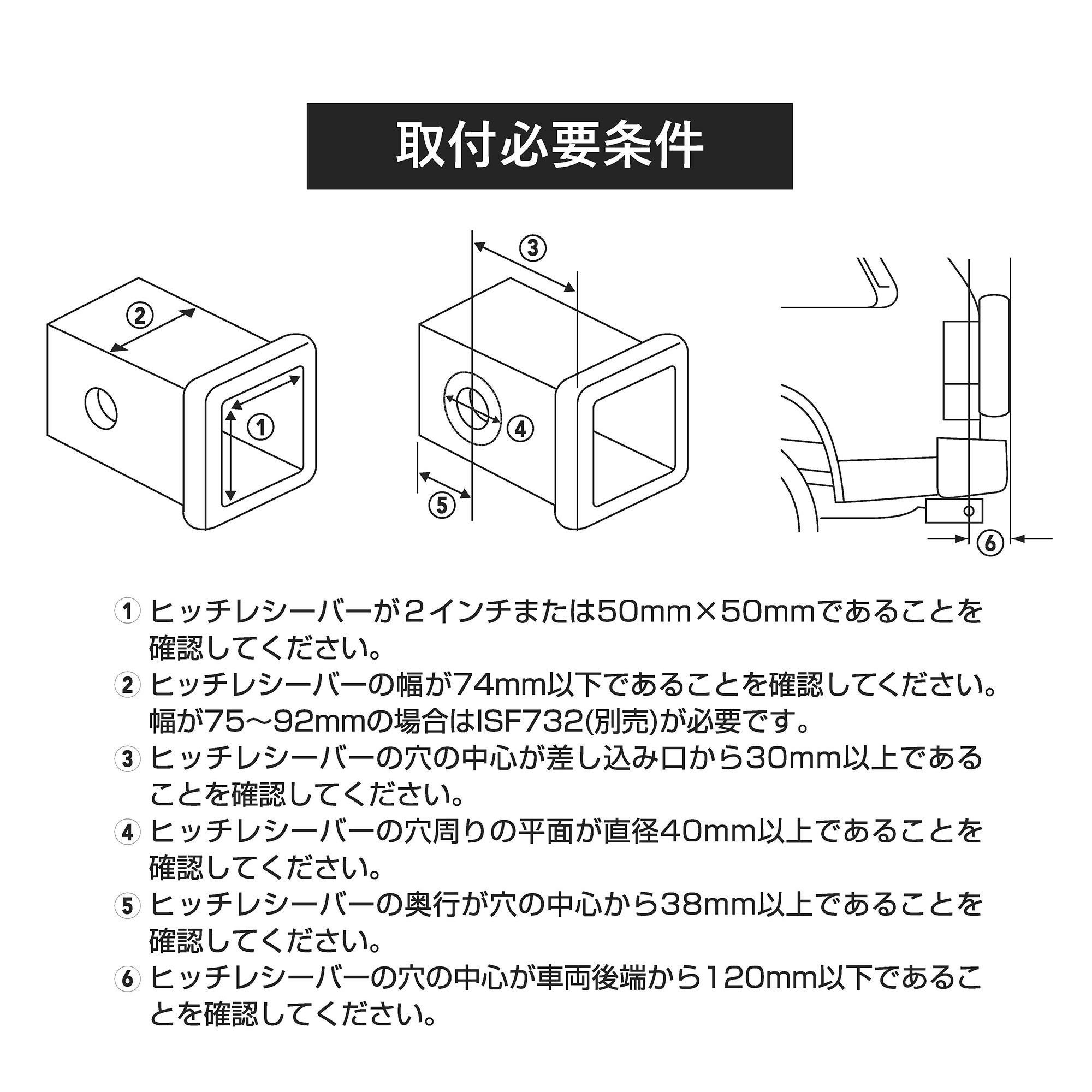 IOP57 INA530用ヒッチフレーム | カーメイト 公式オンラインストア本店