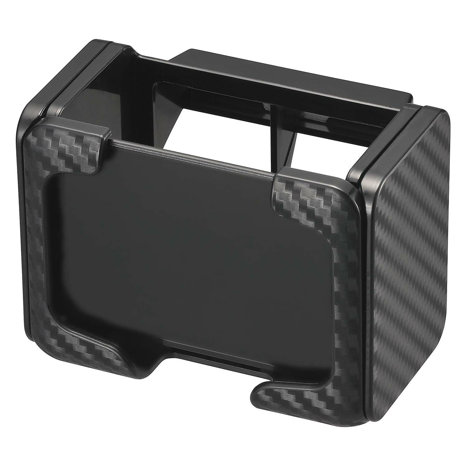 DZ547 ドリンクホルダー スマホタッチ2 カーボン調 BLACK EDITION