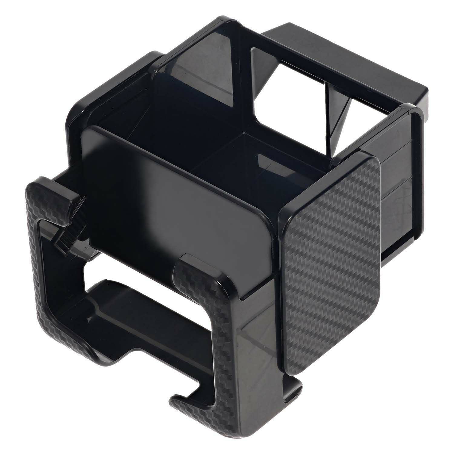 DZ547 ドリンクホルダー スマホタッチ2 カーボン調 BLACK EDITION