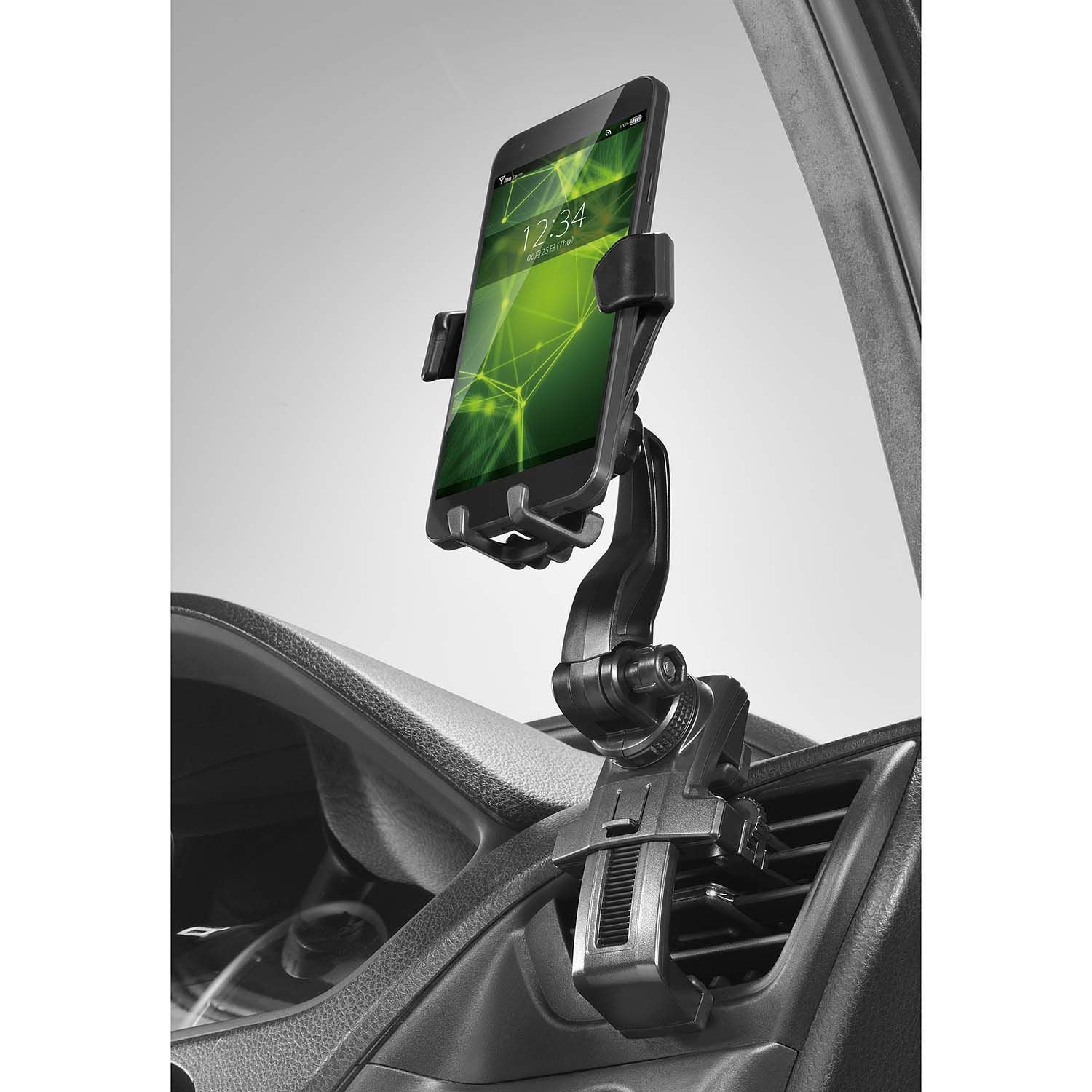 SA29 スマホルダー ロングアーム エアコン取付 ウィングキャッチ