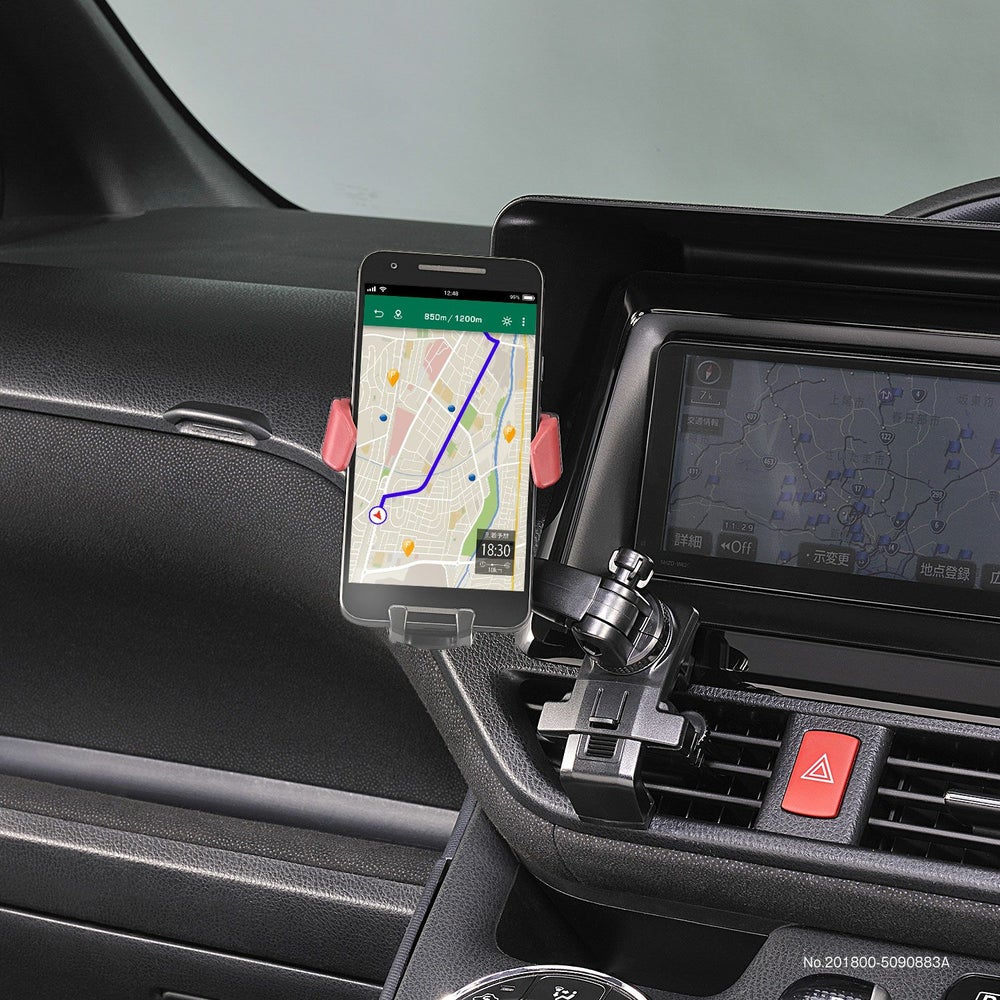 カーメイト SA30 スマホルダー ロングアーム エアコン取付 ウィングキャッチ RE carmate