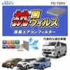FD-T04V エアデュース 抗菌抗ウイルス消臭エアコンフィルター