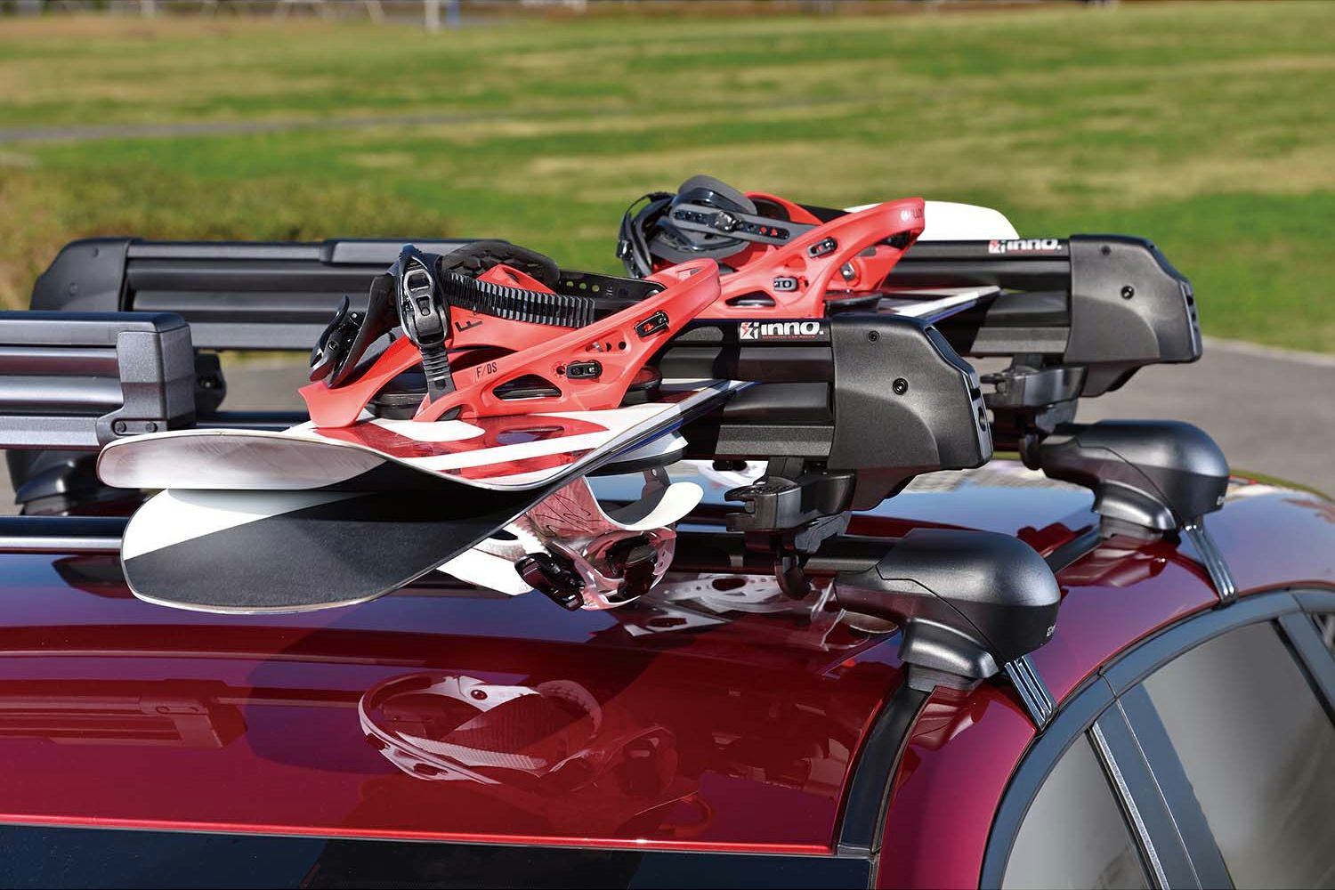 INA951 スキー&スノーボードキャリア デュアル キャリア 冬 inno