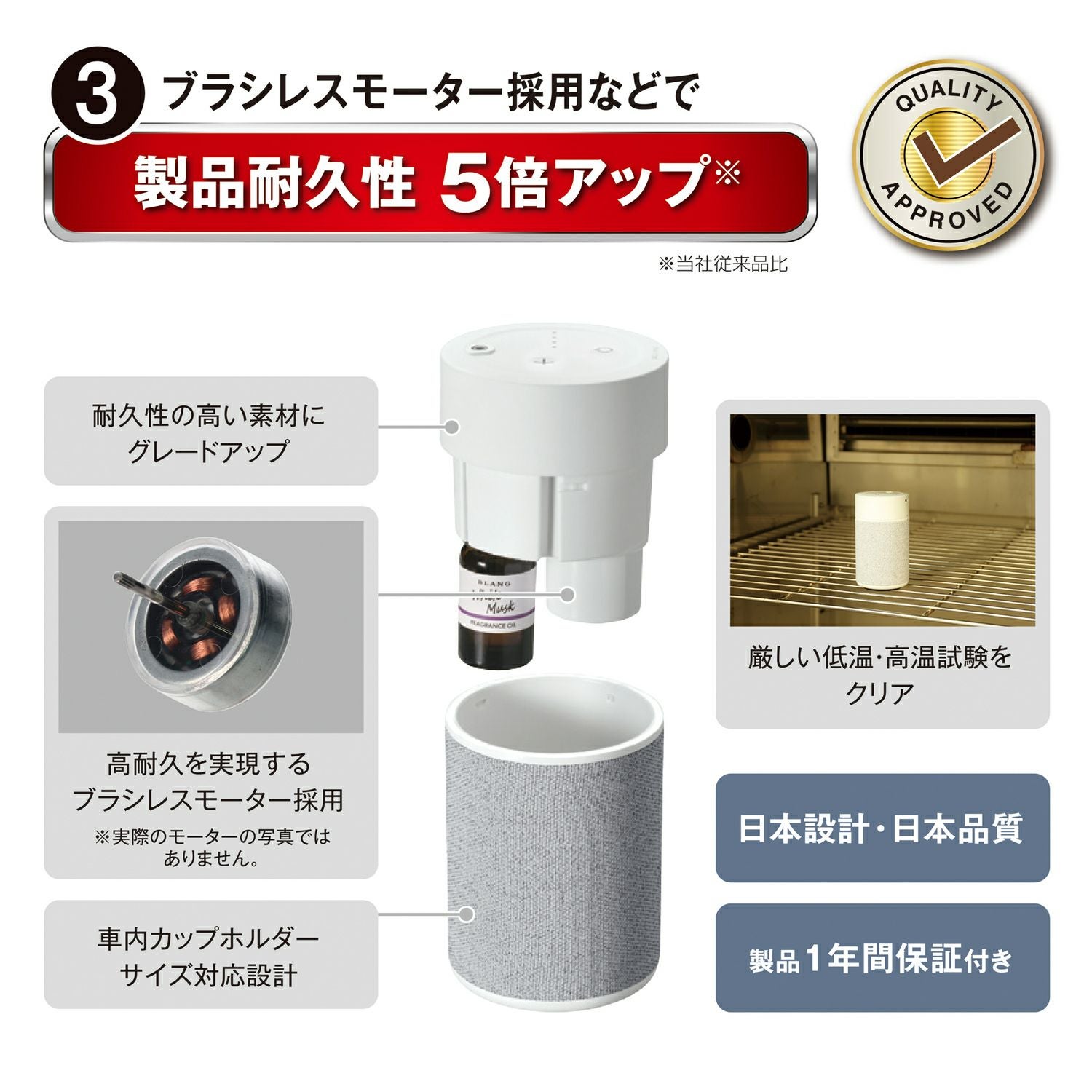 ブラングフレグランスディフューザー L10004 ブラング 噴霧式フレグランスディフューザー2 ブラック