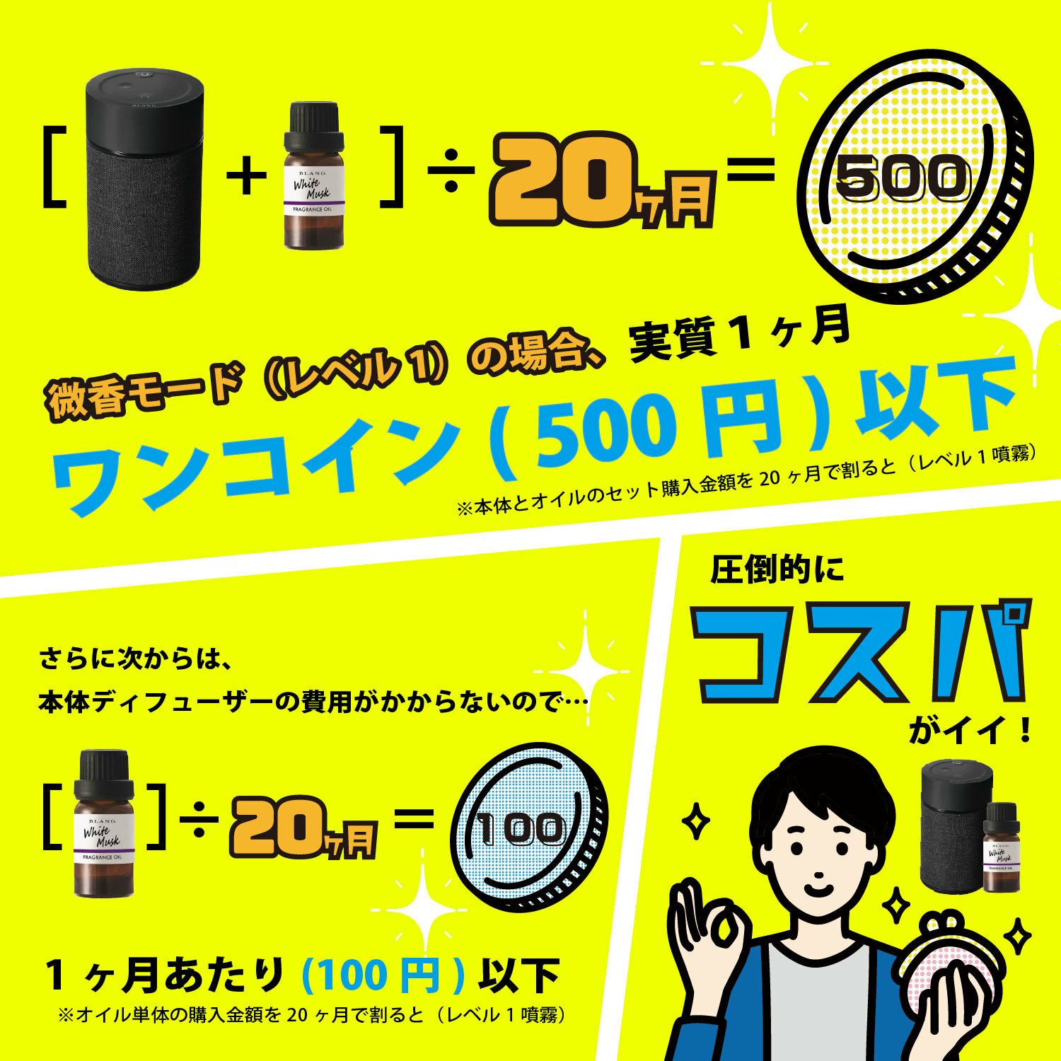 L10004 ブラング 噴霧式フレグランスディフューザー2 ブラック