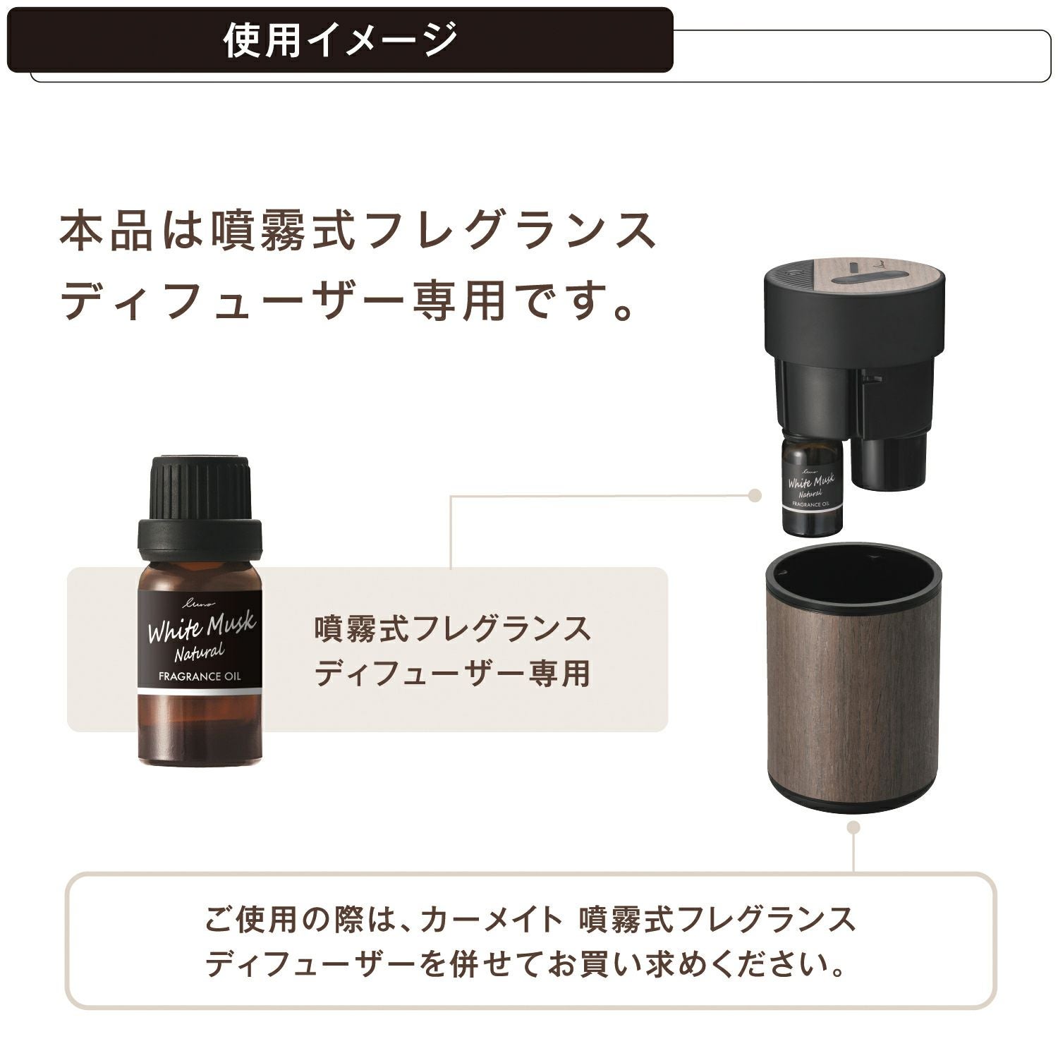 L10051 ルーノ 噴霧式ディフューザー専用 フレグランスオイル