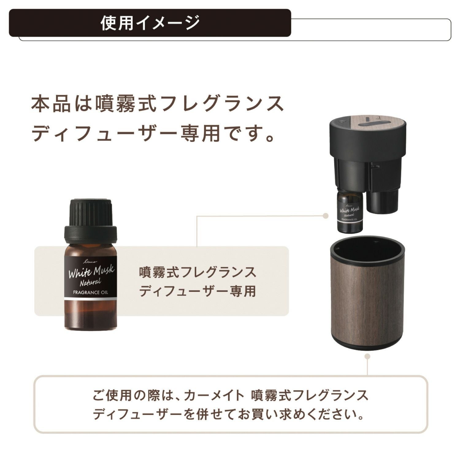 L10093S ルーノ 噴霧式ディフューザー専用 フレグランスオイル お試し