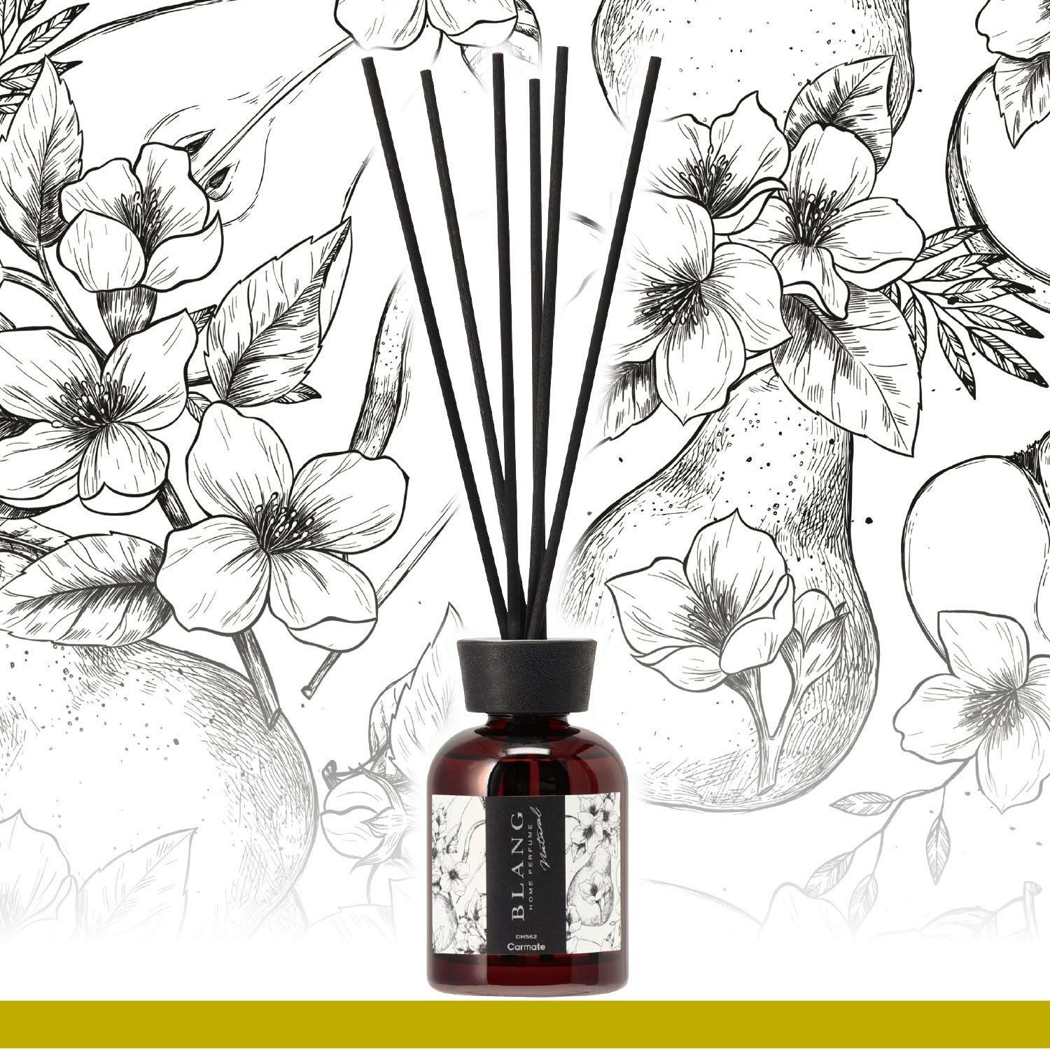 DH562 ブラングナチュラル リードディフューザー ジャスミン＆ペアー