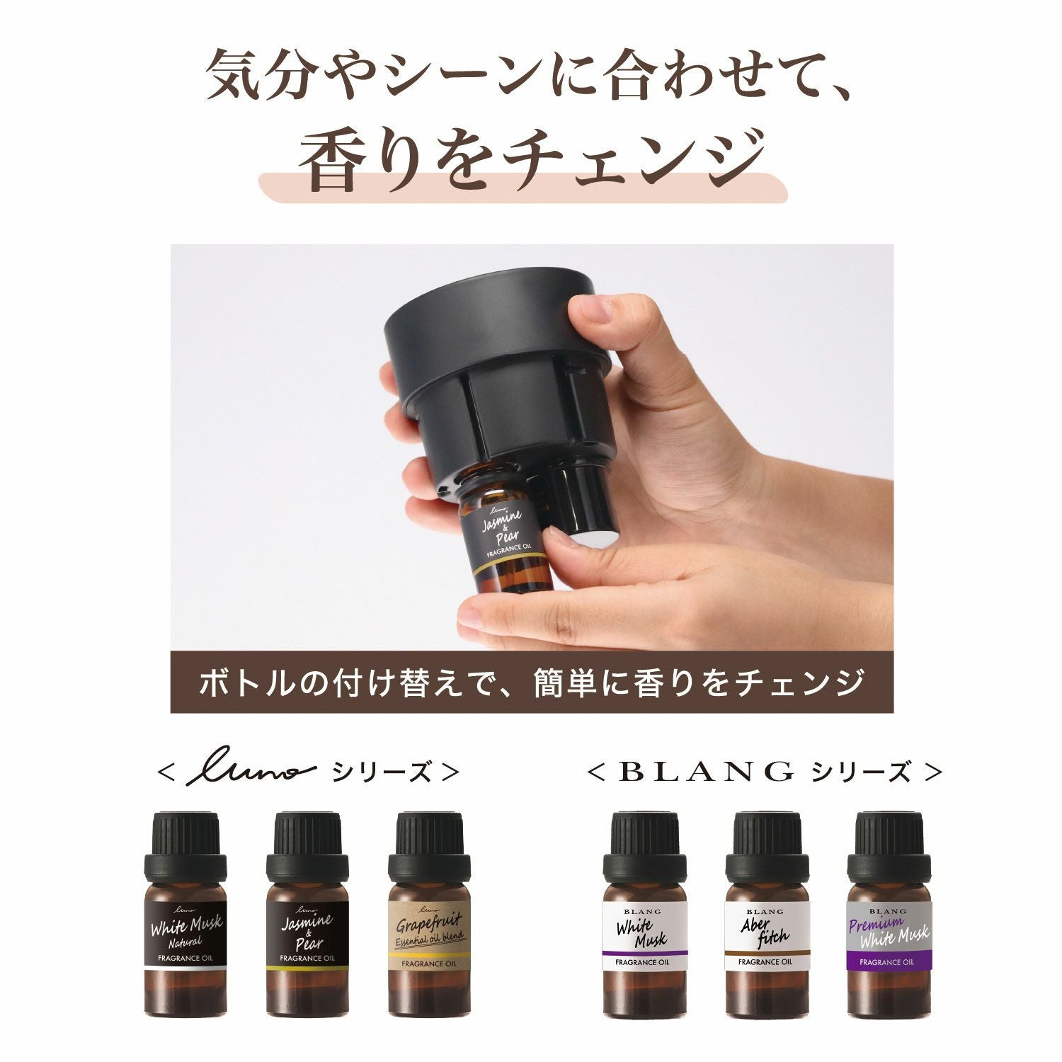カー用品まとめ売り　フレグランスディフューザー　オイル　LED t10 フォグなど L10071 噴霧式ディフューザー専用オイル 季節の香り キンモクセイの