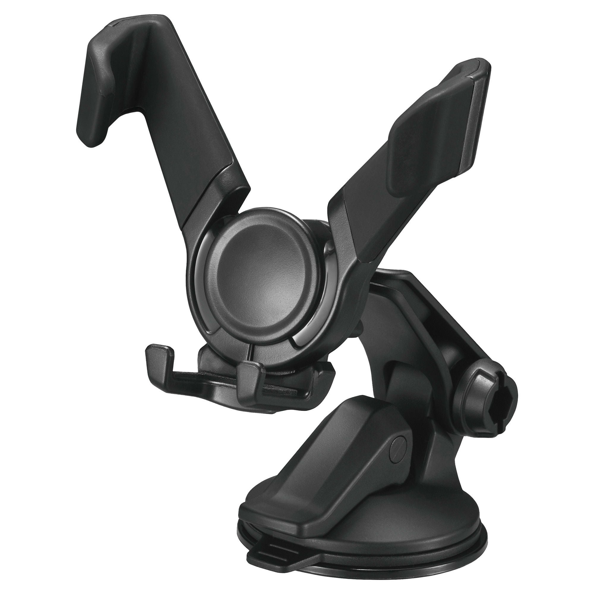 SA34 スマホルダー 吸盤SS ロングアーム ウィングキャッチ ブラック