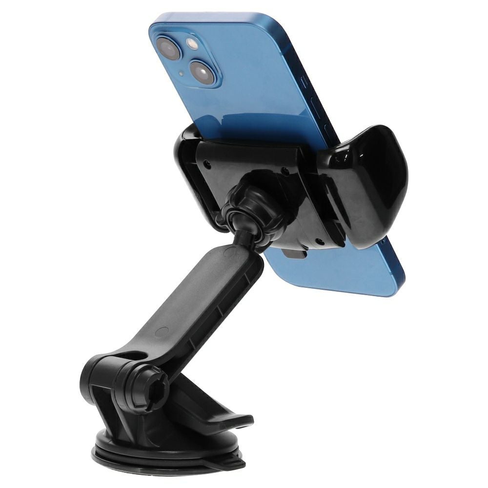SA33 スマホルダー 吸盤SS ロングアーム クイック ブラック