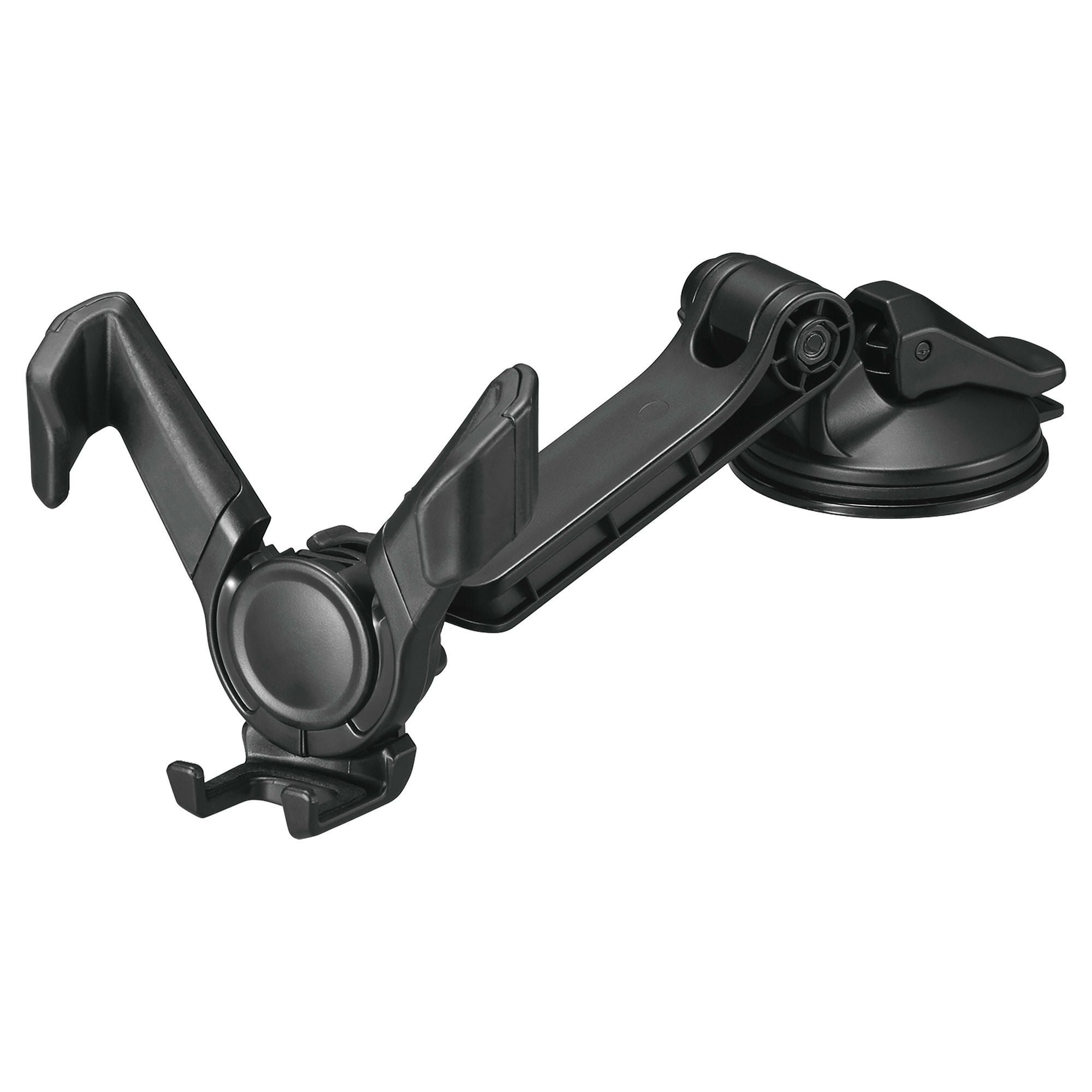 SA34 スマホルダー 吸盤SS ロングアーム ウィングキャッチ ブラック