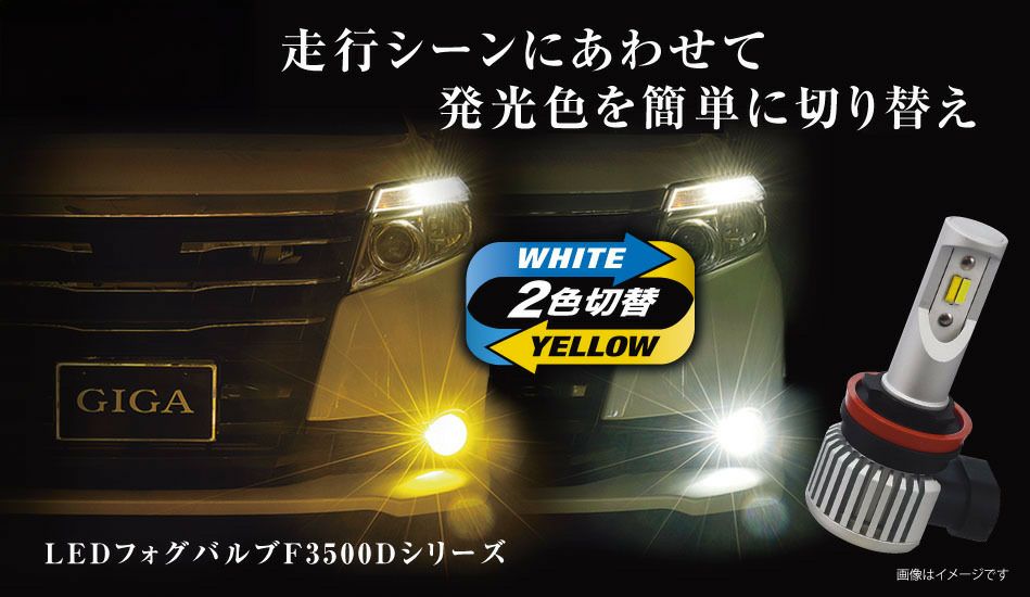 BW5161 GIGA LEDフォグバルブ F3500D | カーメイト 公式オンライン