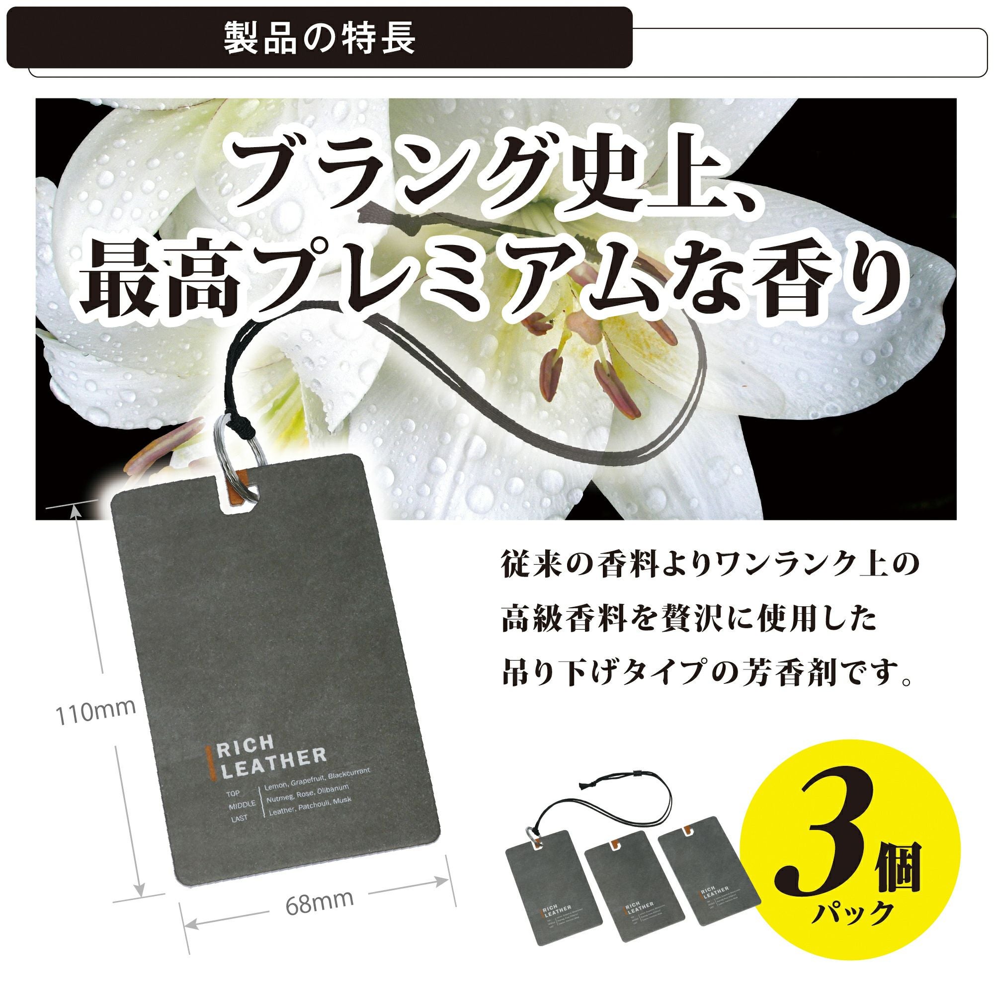H1663 ブラング ハンギング NL リッチレザー | カーメイト 公式
