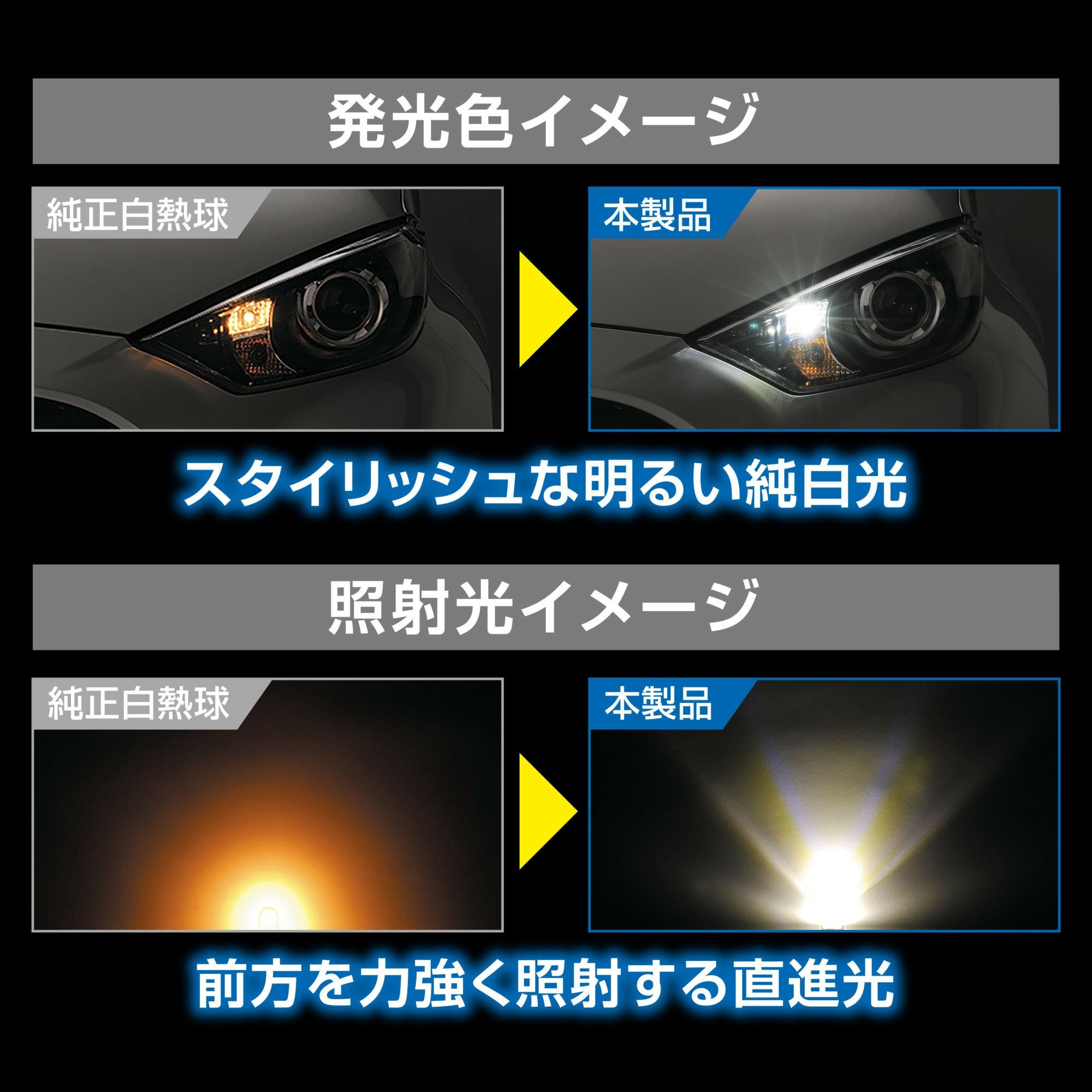 BW173 GIGA LEDポジションバルブ R110T 6500K | カーメイト 公式