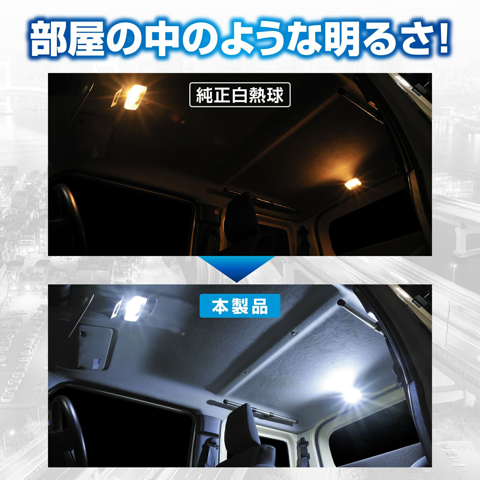 BW266 GIGA LED ルームランプ R500M 15000K | カーメイト 公式
