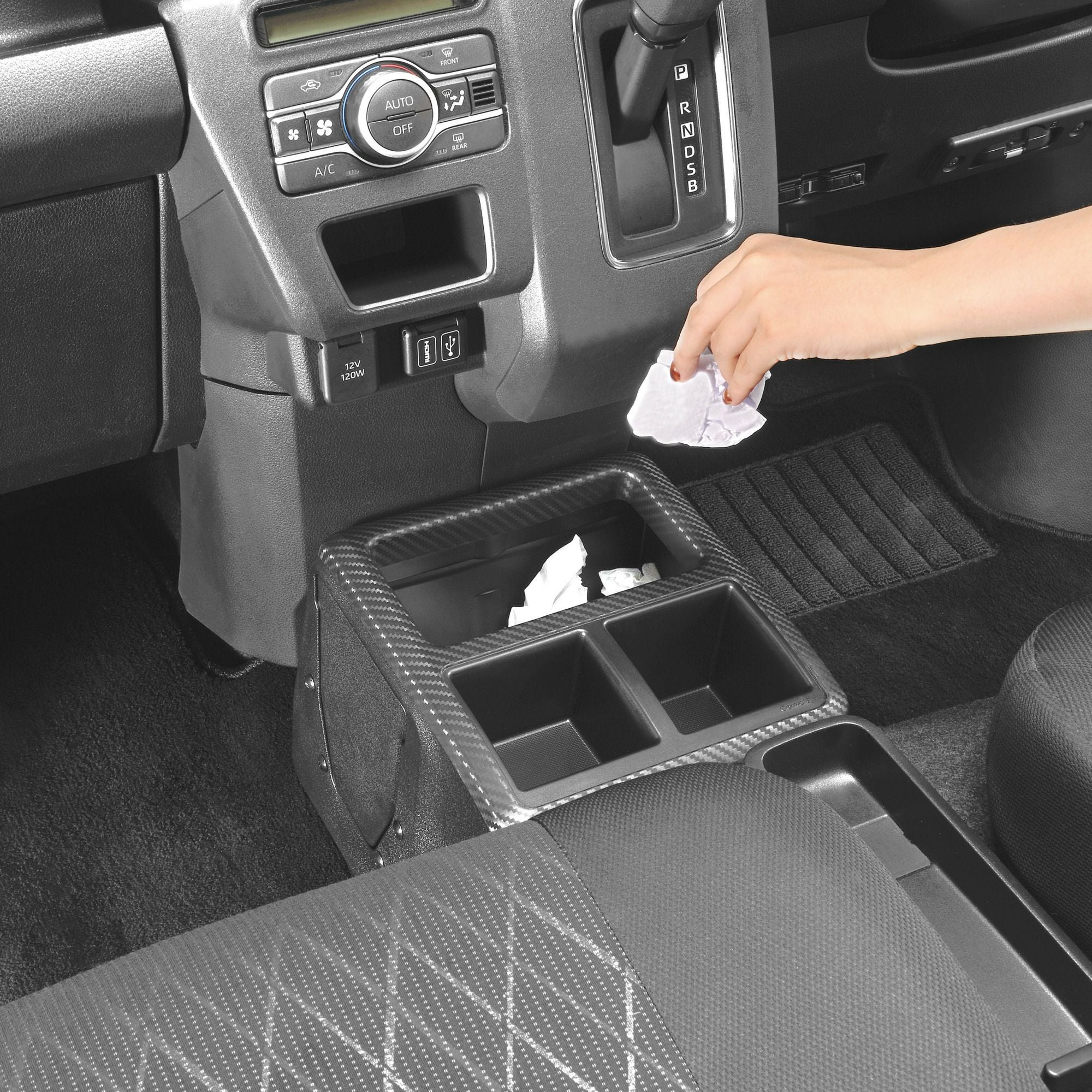 NZ854 コンソールボックス プレミアム アトレー/ハイゼットカーゴ用