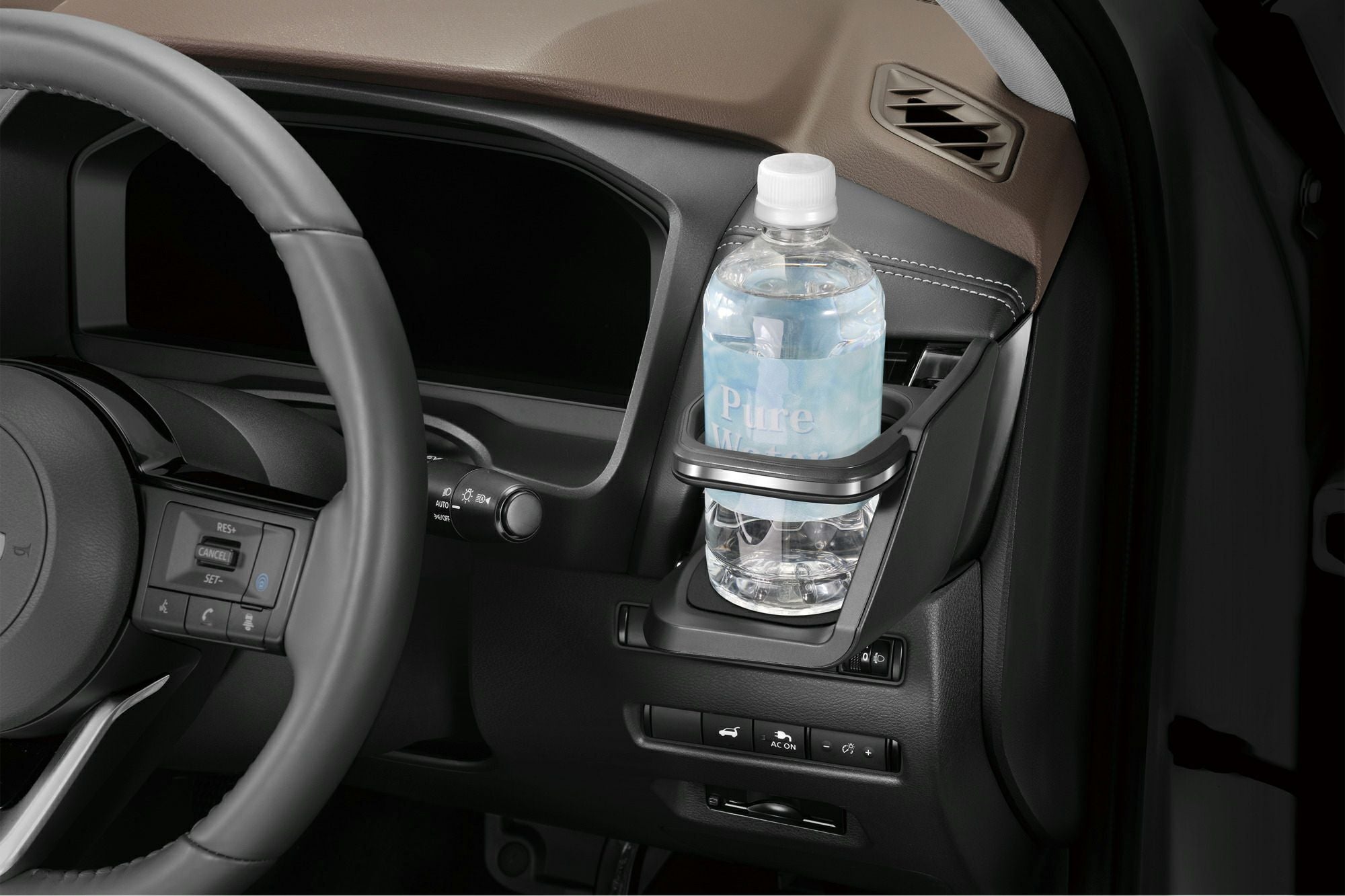 NZ855 エクストレイル専用ドリンクホルダー 運転席用 シルバー