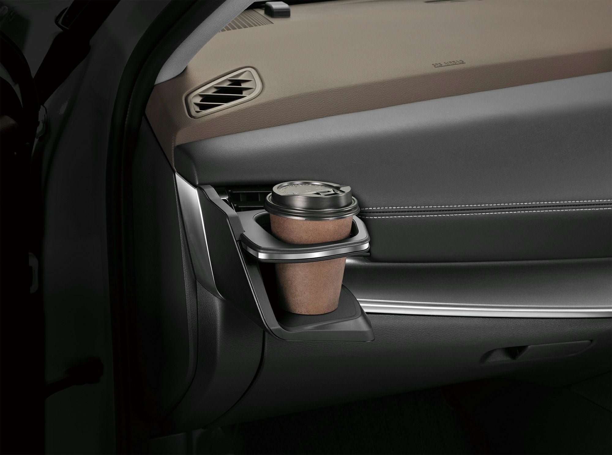 NZ857 エクストレイル専用ドリンクホルダー 助手席用 シルバー