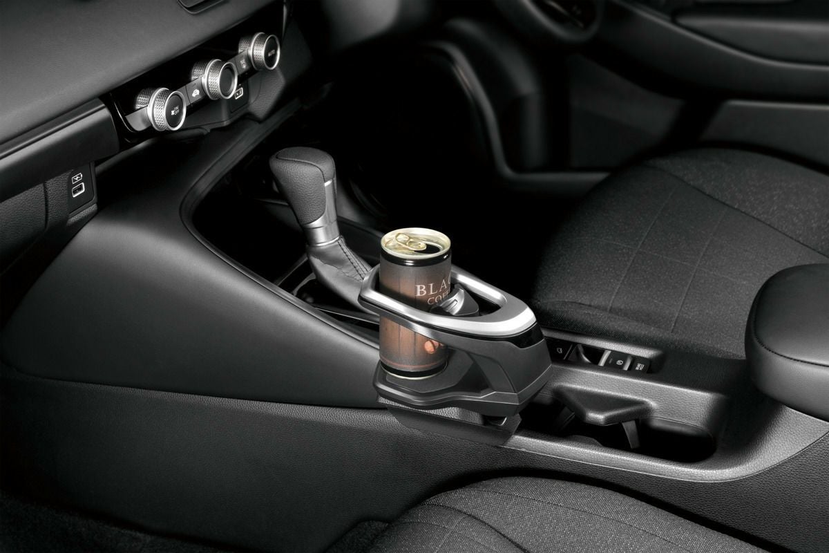 NZ842 ヴェゼル専用ドリンクホルダー コンソール取り付け シルバー